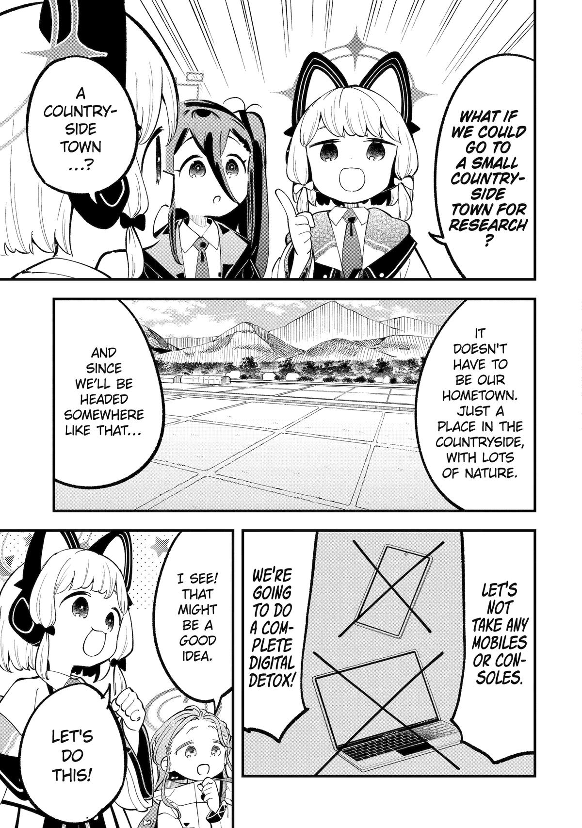 Blue Archive: The Grand Adventure of the Game Development Department Chapter 34 - Page 5