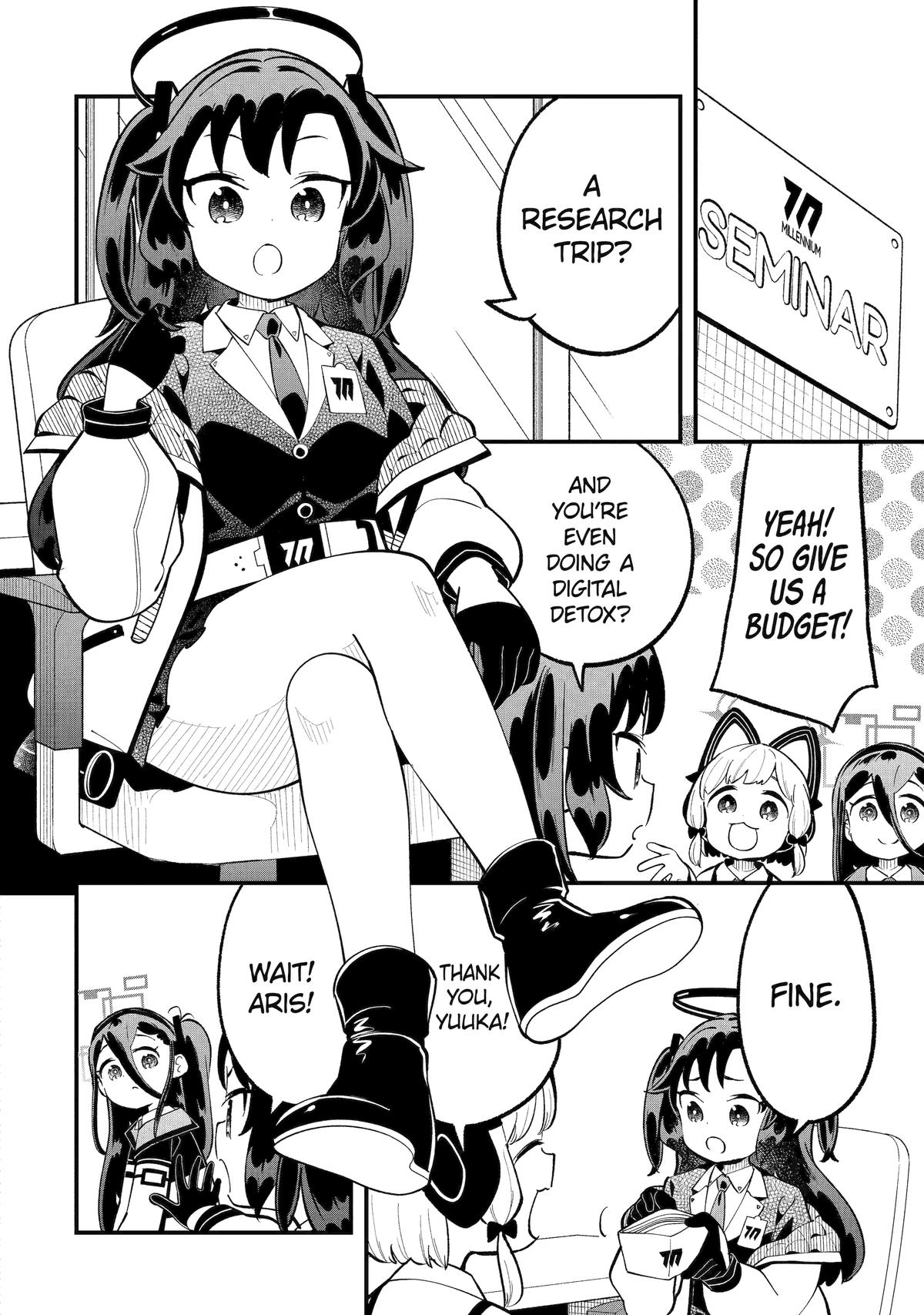 Blue Archive: The Grand Adventure of the Game Development Department Chapter 34 - Page 6