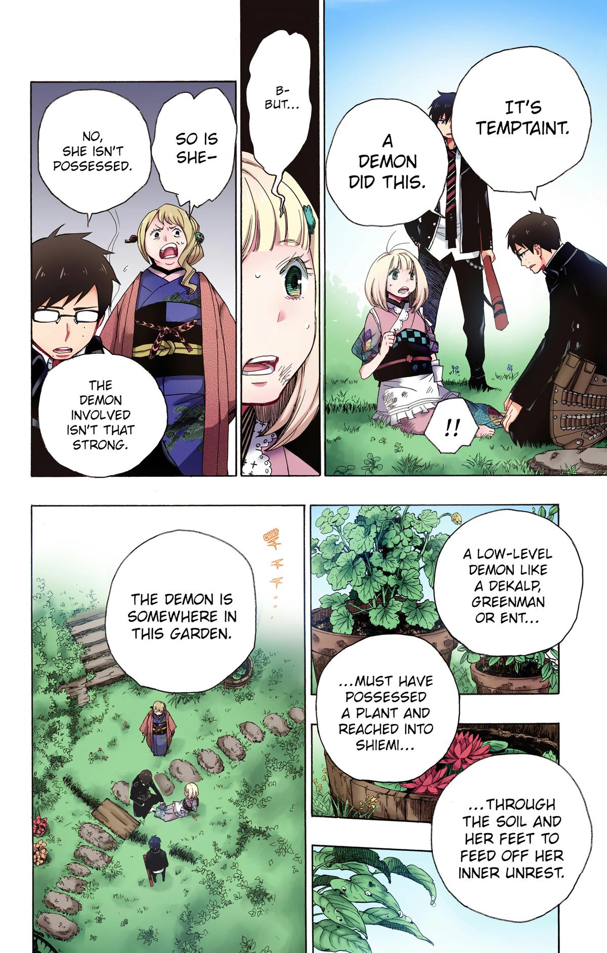 Blue Exorcist (Color) Chapter 3 - Page 24