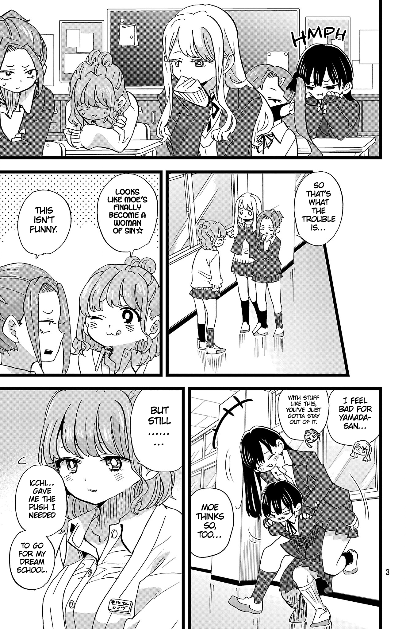 Boku no Kokoro no Yabai Yatsu Chapter 182 - Page 4