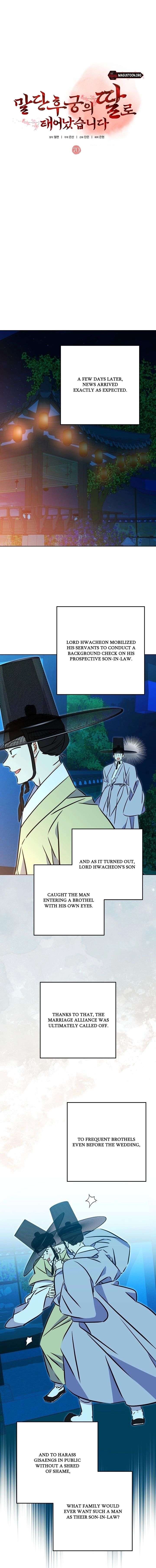 Born As The Daughter of a Lowly Concubine Chapter 70 - Page 8