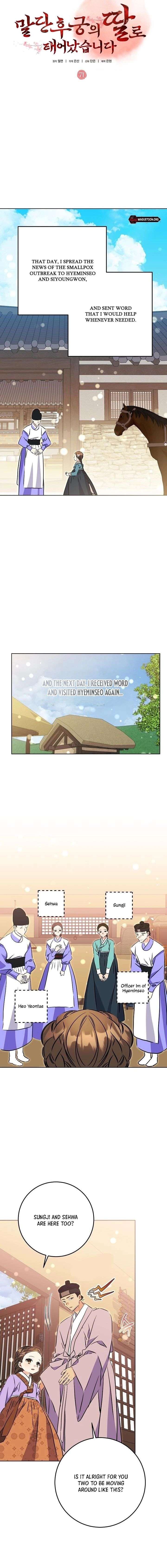 Born As The Daughter of a Lowly Concubine Chapter 71 - Page 6