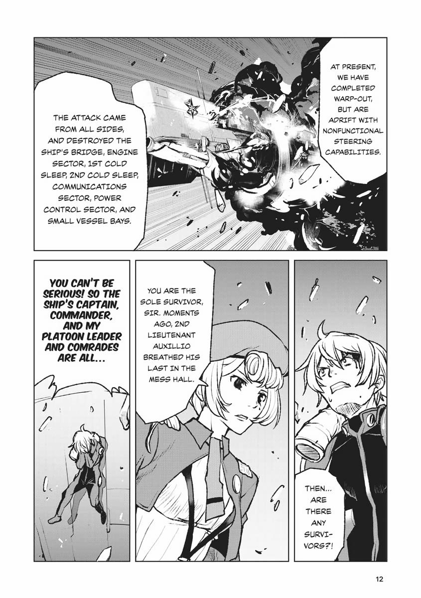 Captain Corinth - The Galactic Navy Officer Becomes an Adventurer Chapter 1 - Page 13