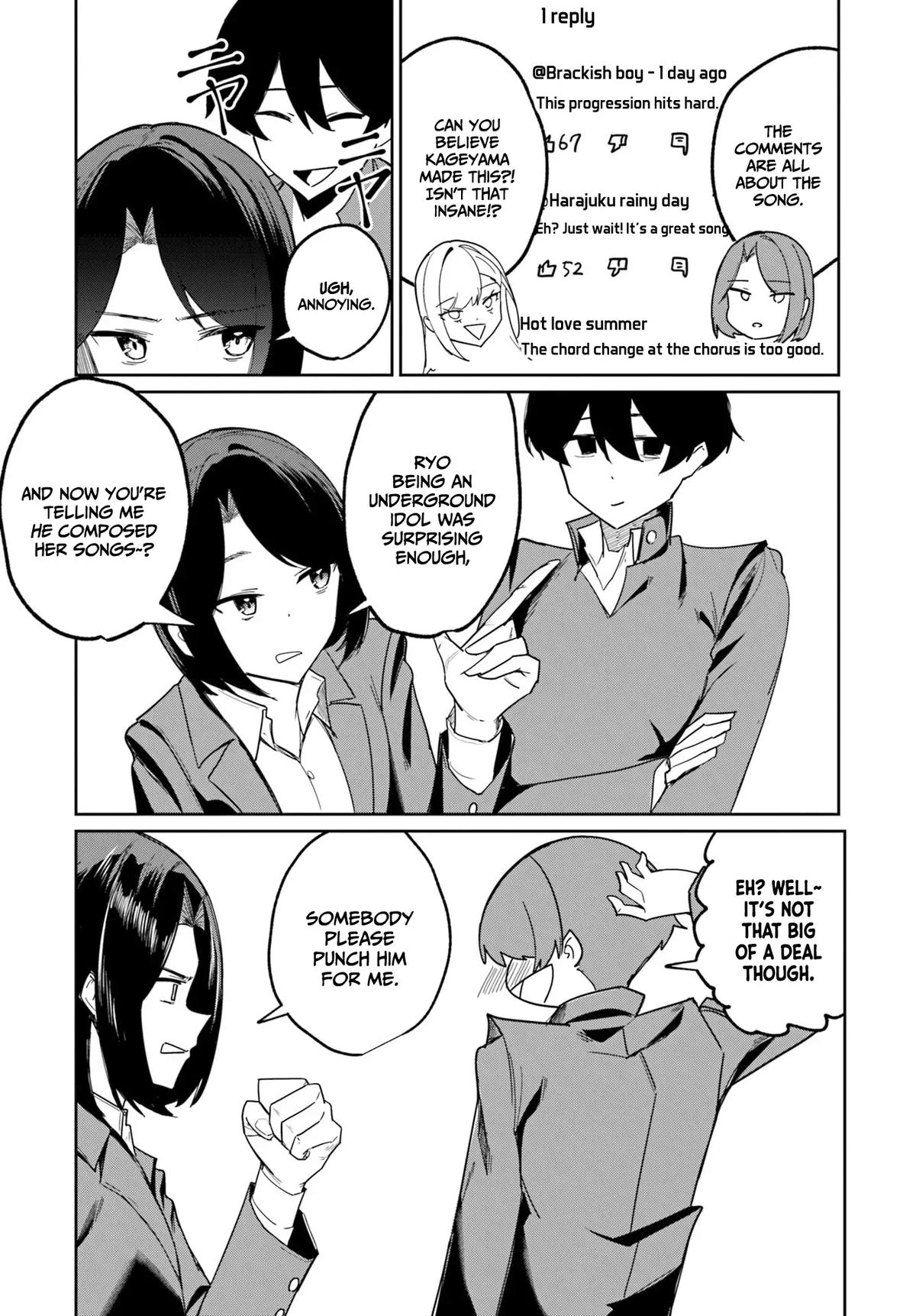 Chika Idol wo Kage de Sasaeru Ore Chapter 10 - Page 9