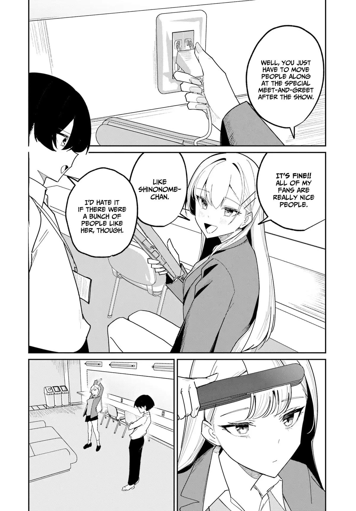 Chika Idol wo Kage de Sasaeru Ore Chapter 13 - Page 5