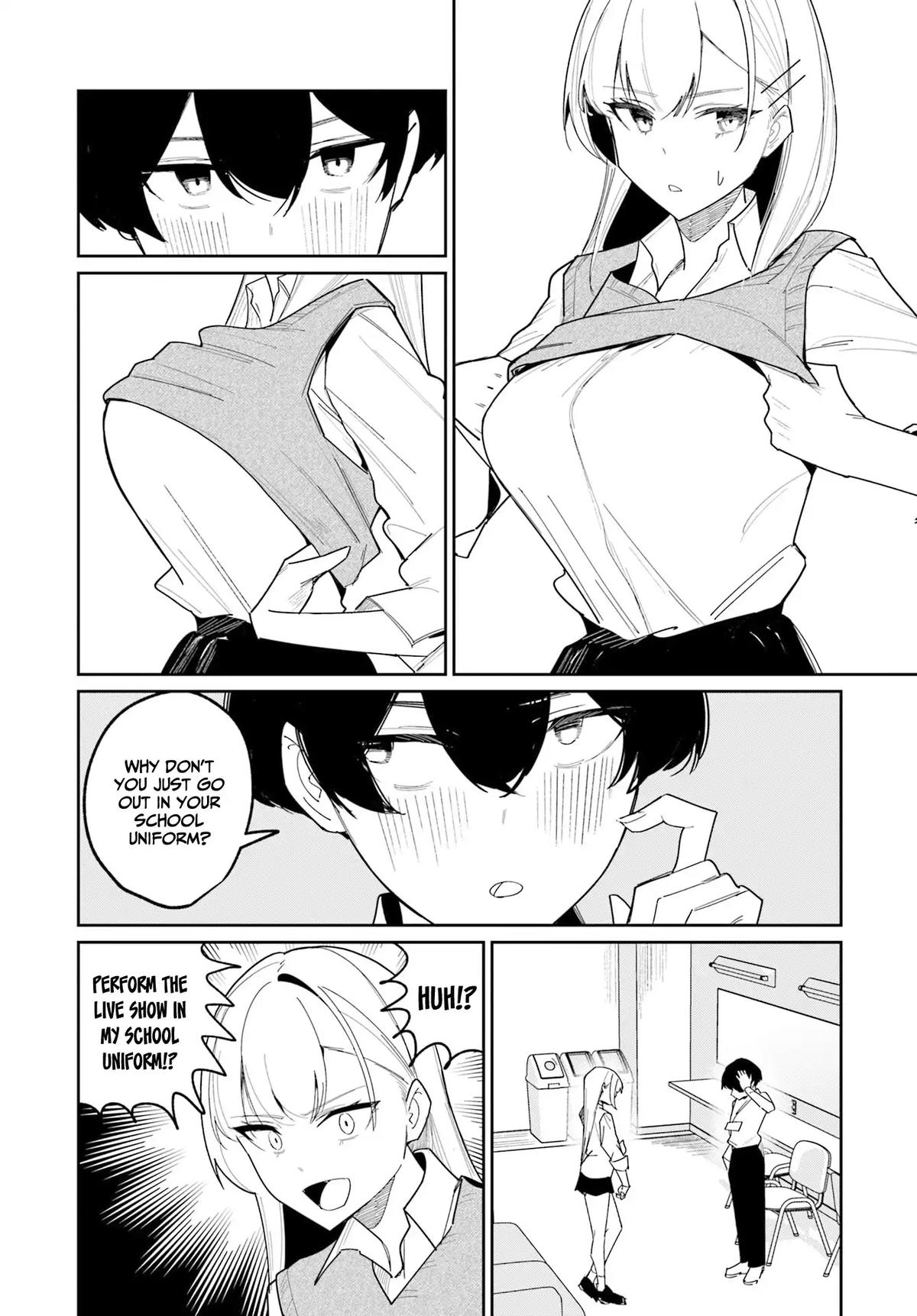 Chika Idol wo Kage de Sasaeru Ore Chapter 13 - Page 10