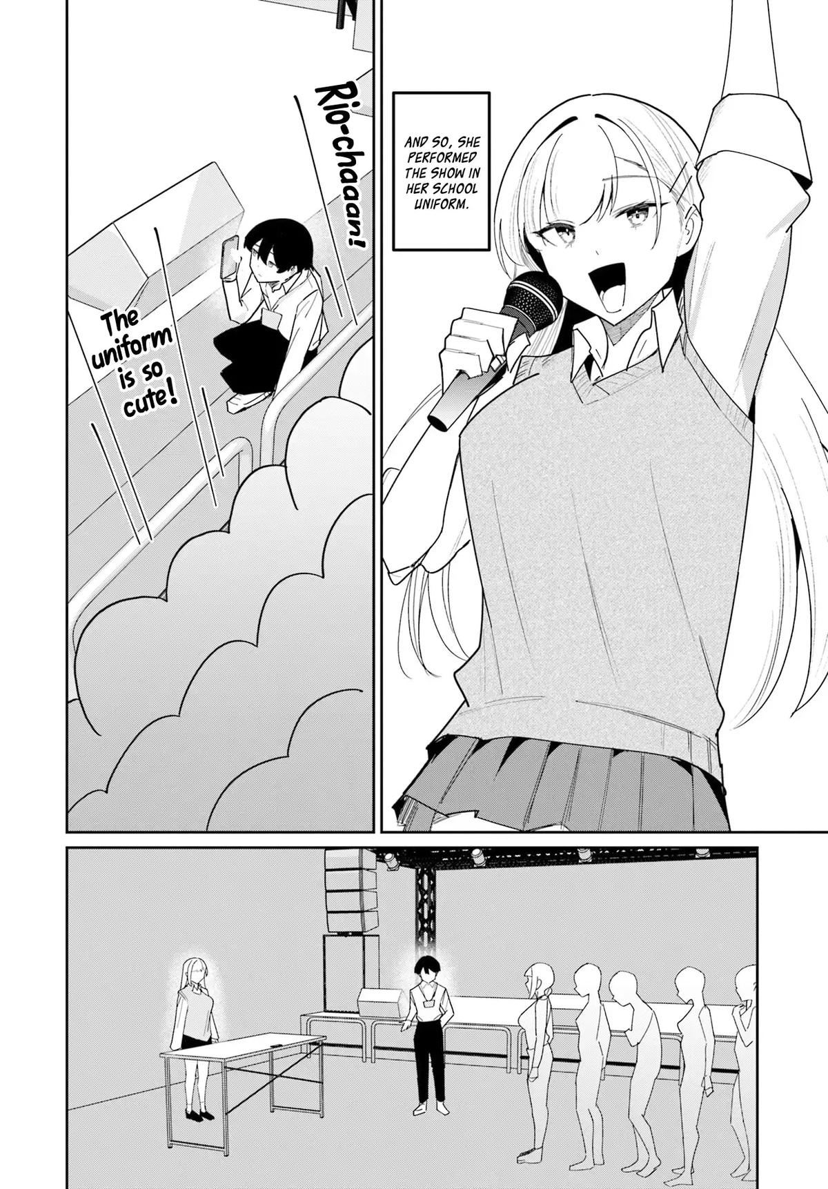 Chika Idol wo Kage de Sasaeru Ore Chapter 13 - Page 11