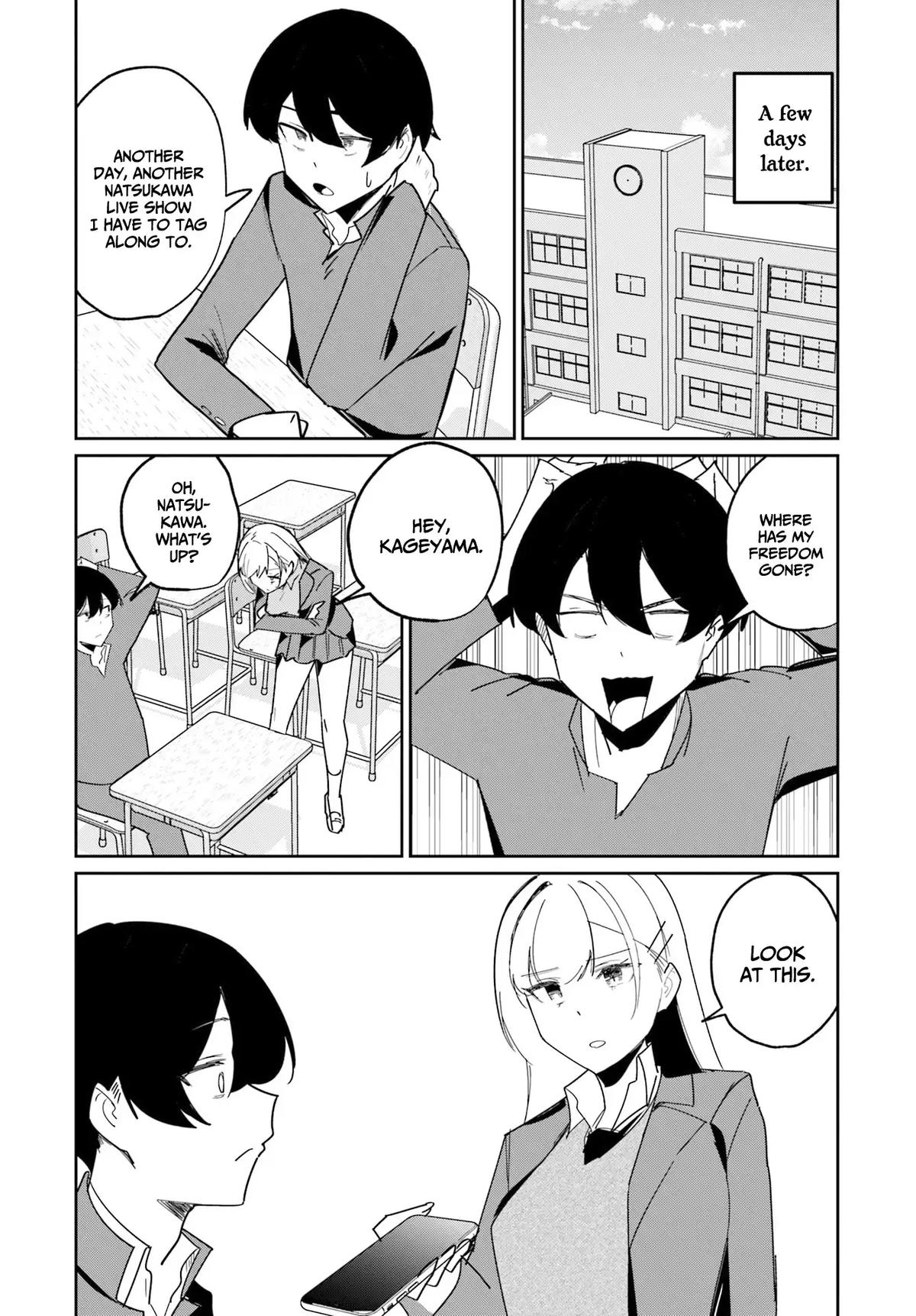 Chika Idol wo Kage de Sasaeru Ore Chapter 13 - Page 19