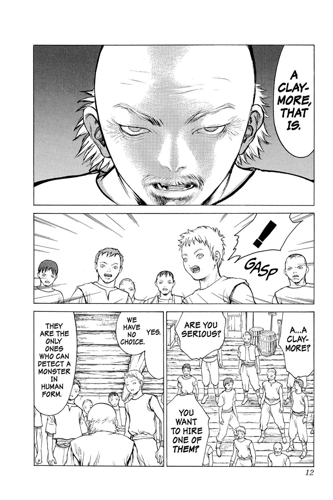 Claymore Chapter 1 - Page 12