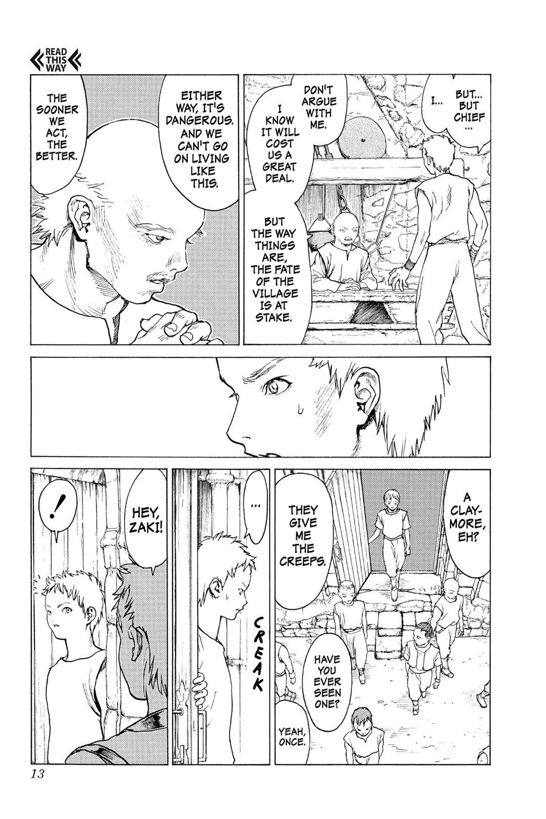 Claymore Chapter 1 - Page 13