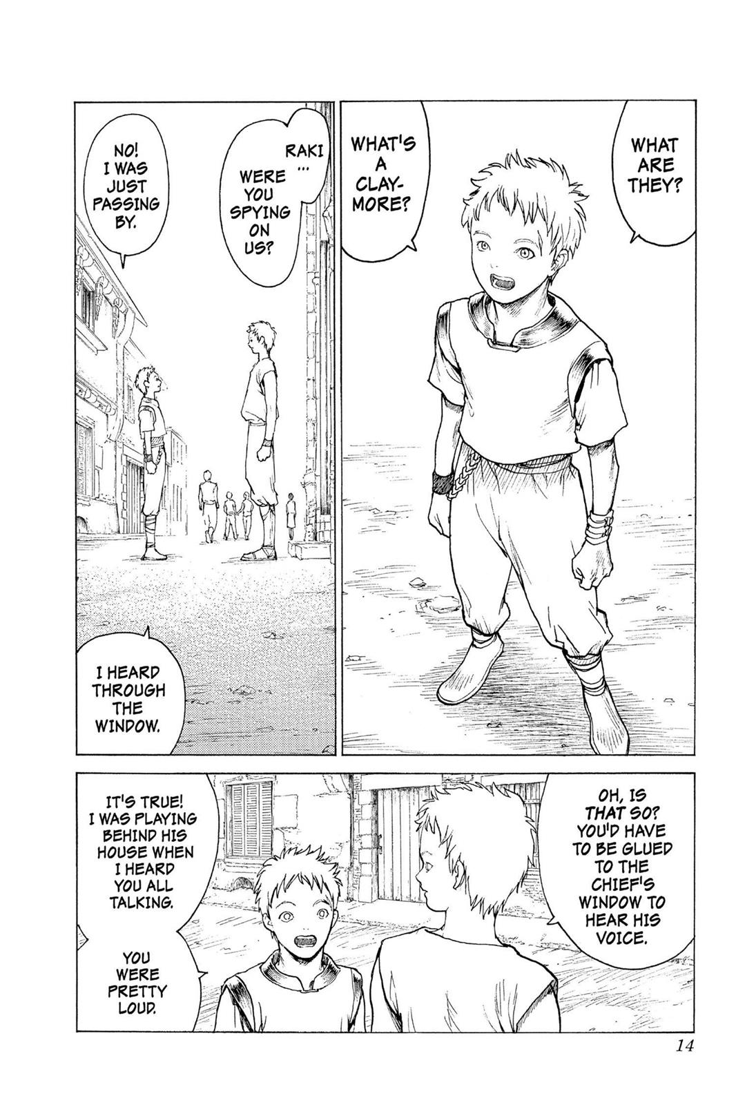 Claymore Chapter 1 - Page 14