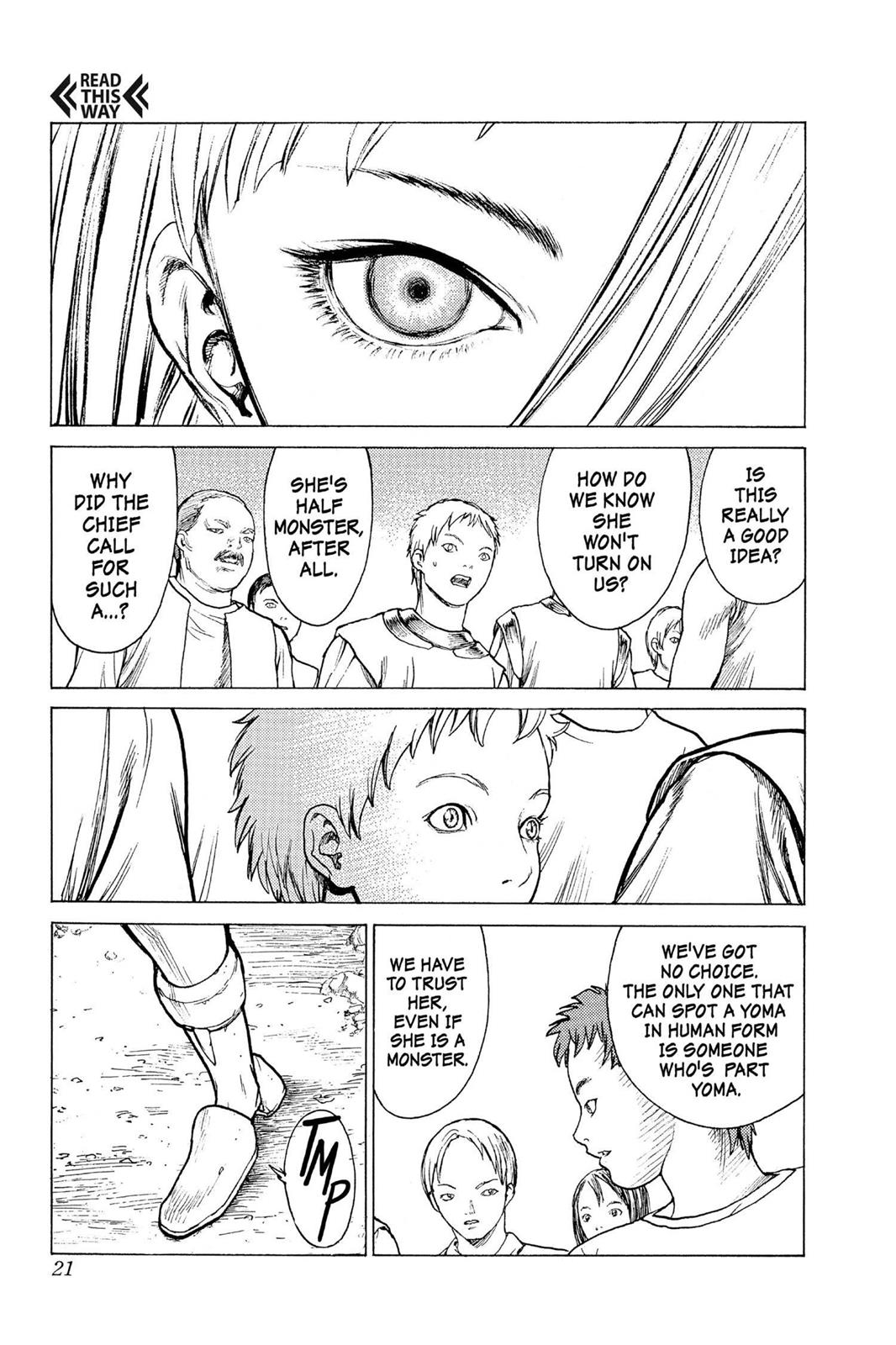 Claymore Chapter 1 - Page 21
