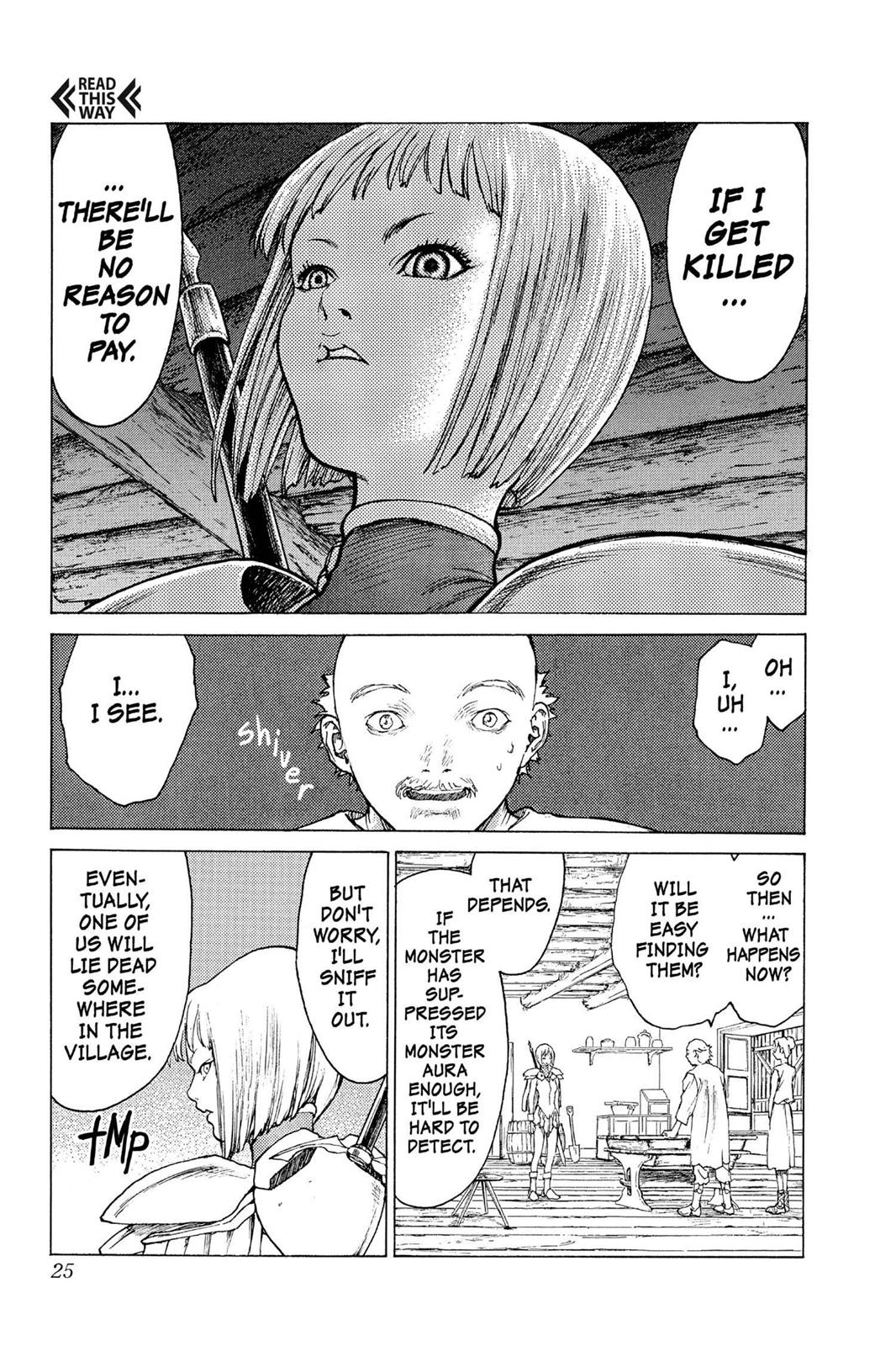 Claymore Chapter 1 - Page 25