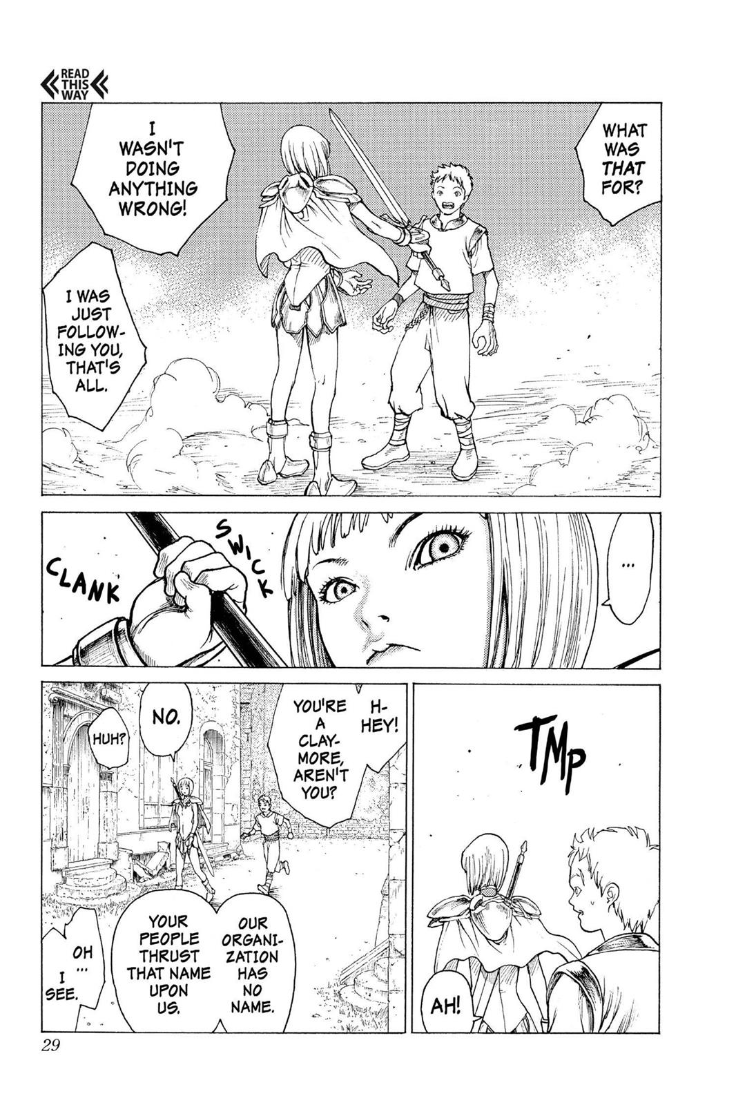 Claymore Chapter 1 - Page 29