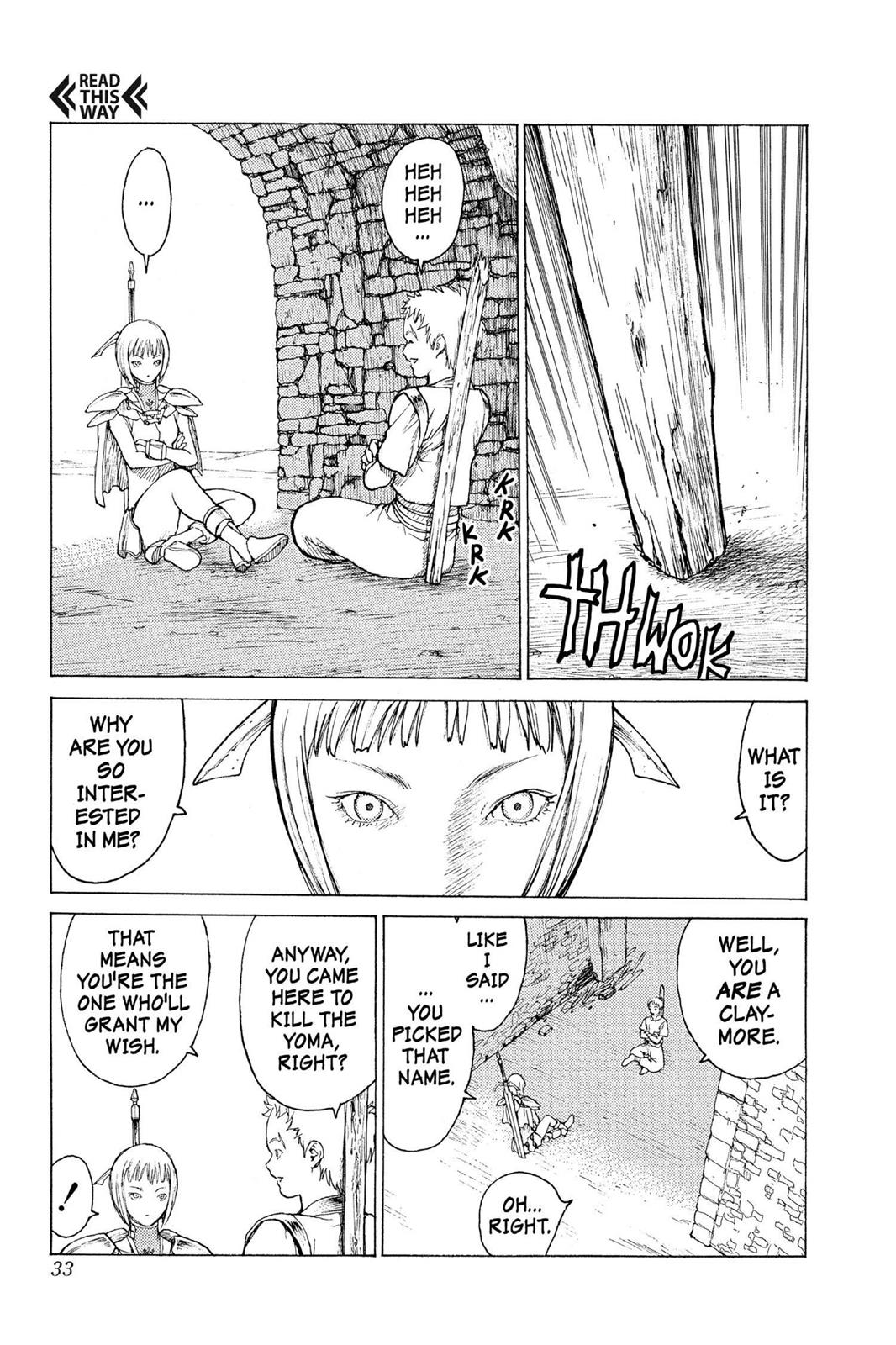 Claymore Chapter 1 - Page 33
