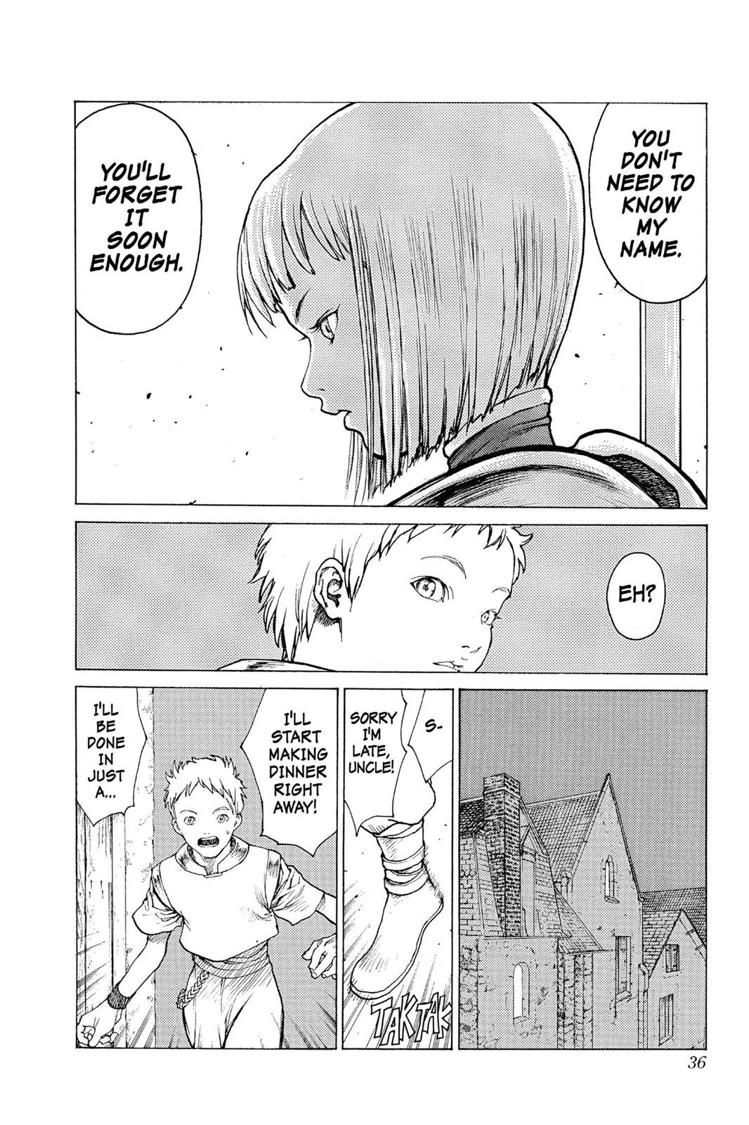 Claymore Chapter 1 - Page 36