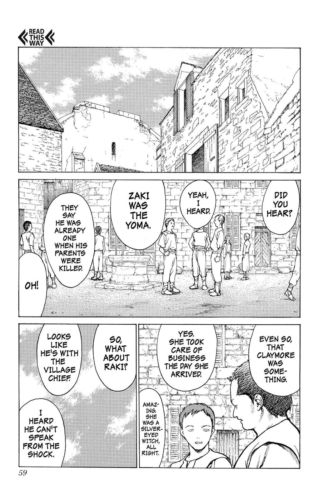 Claymore Chapter 1 - Page 58