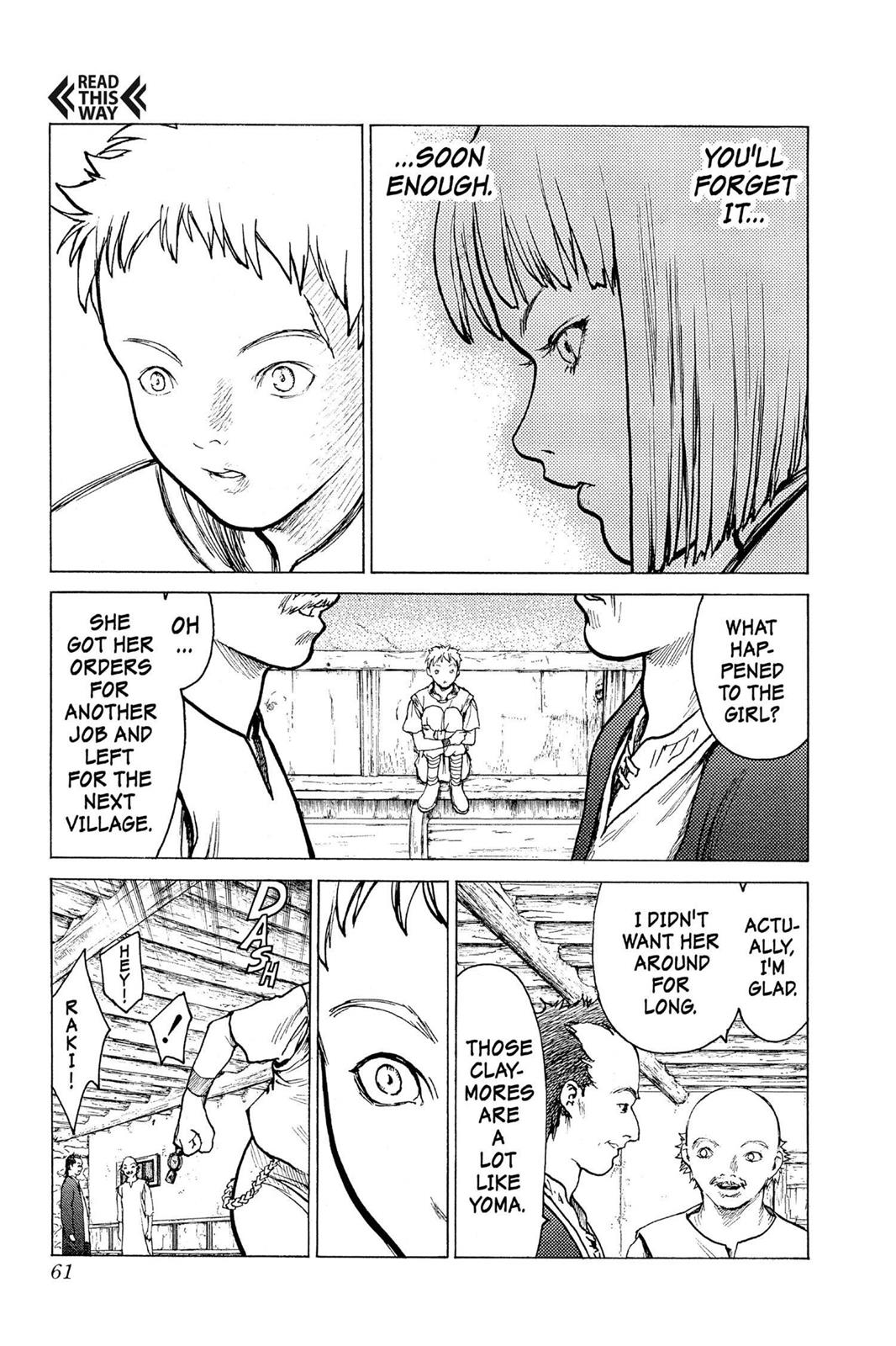 Claymore Chapter 1 - Page 60