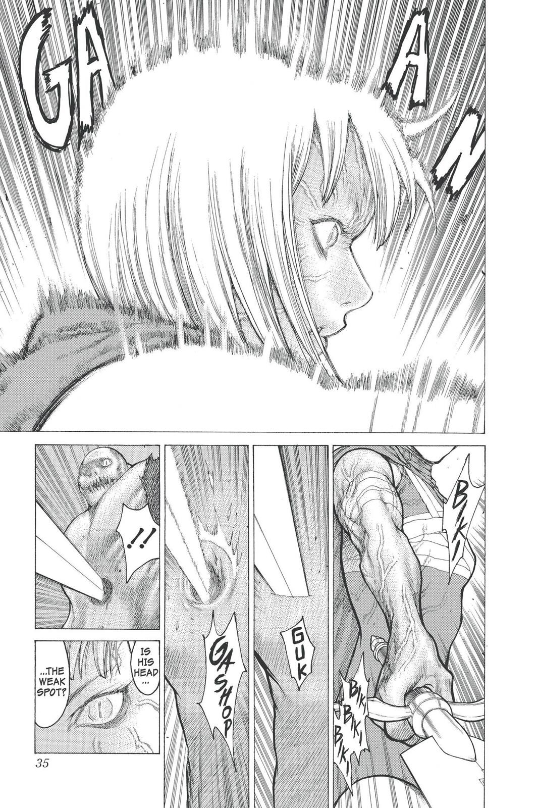 Claymore Chapter 10 - Page 34