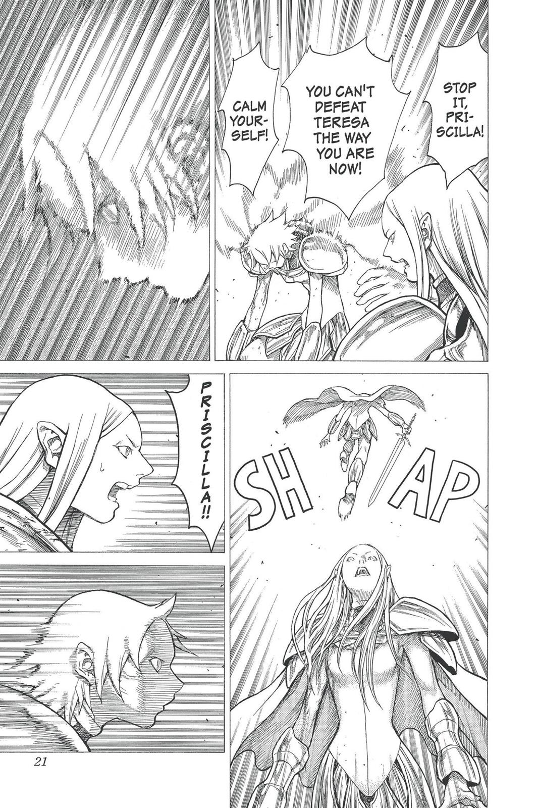 Claymore Chapter 22 - Page 21