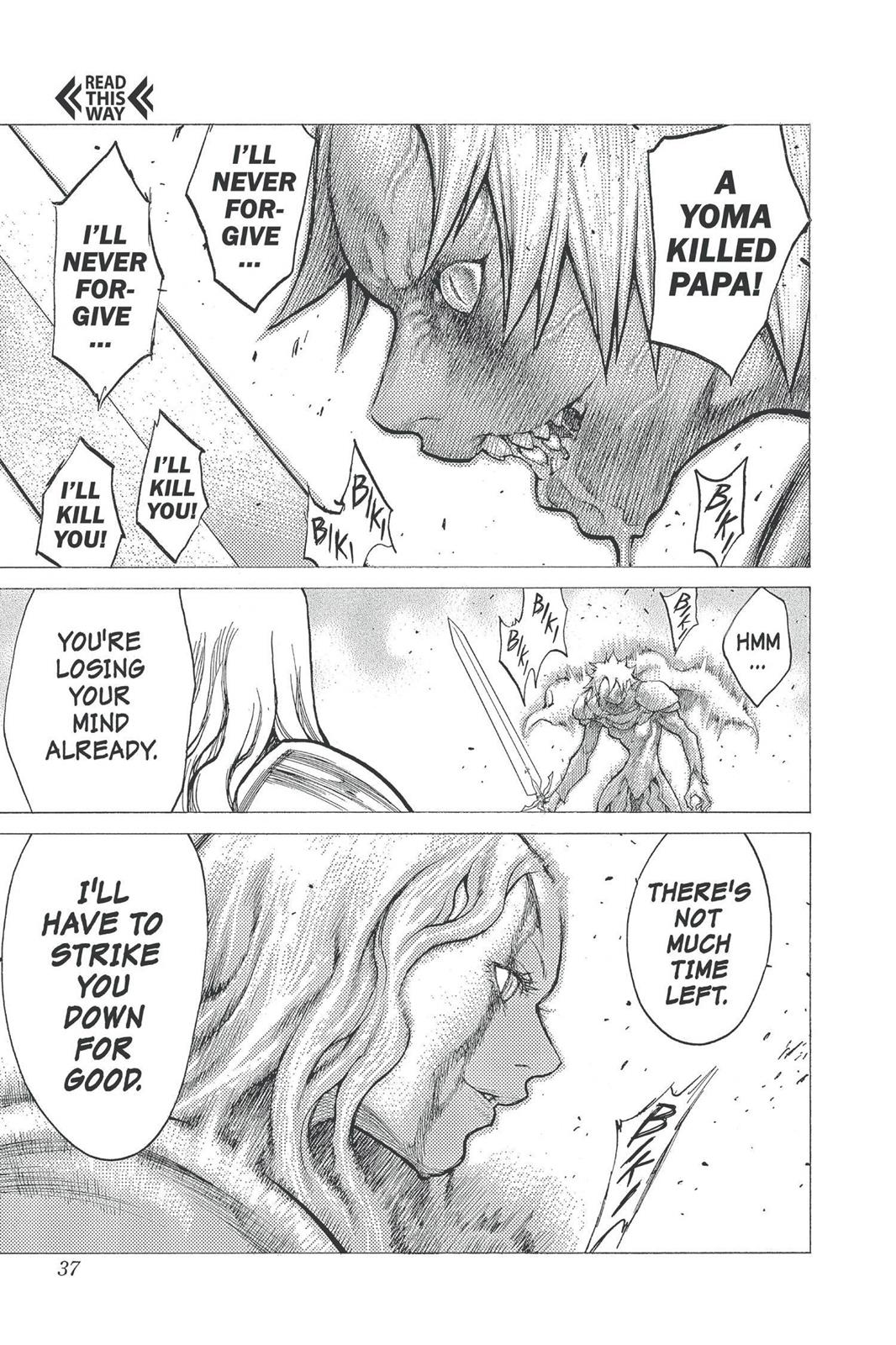 Claymore Chapter 22 - Page 36