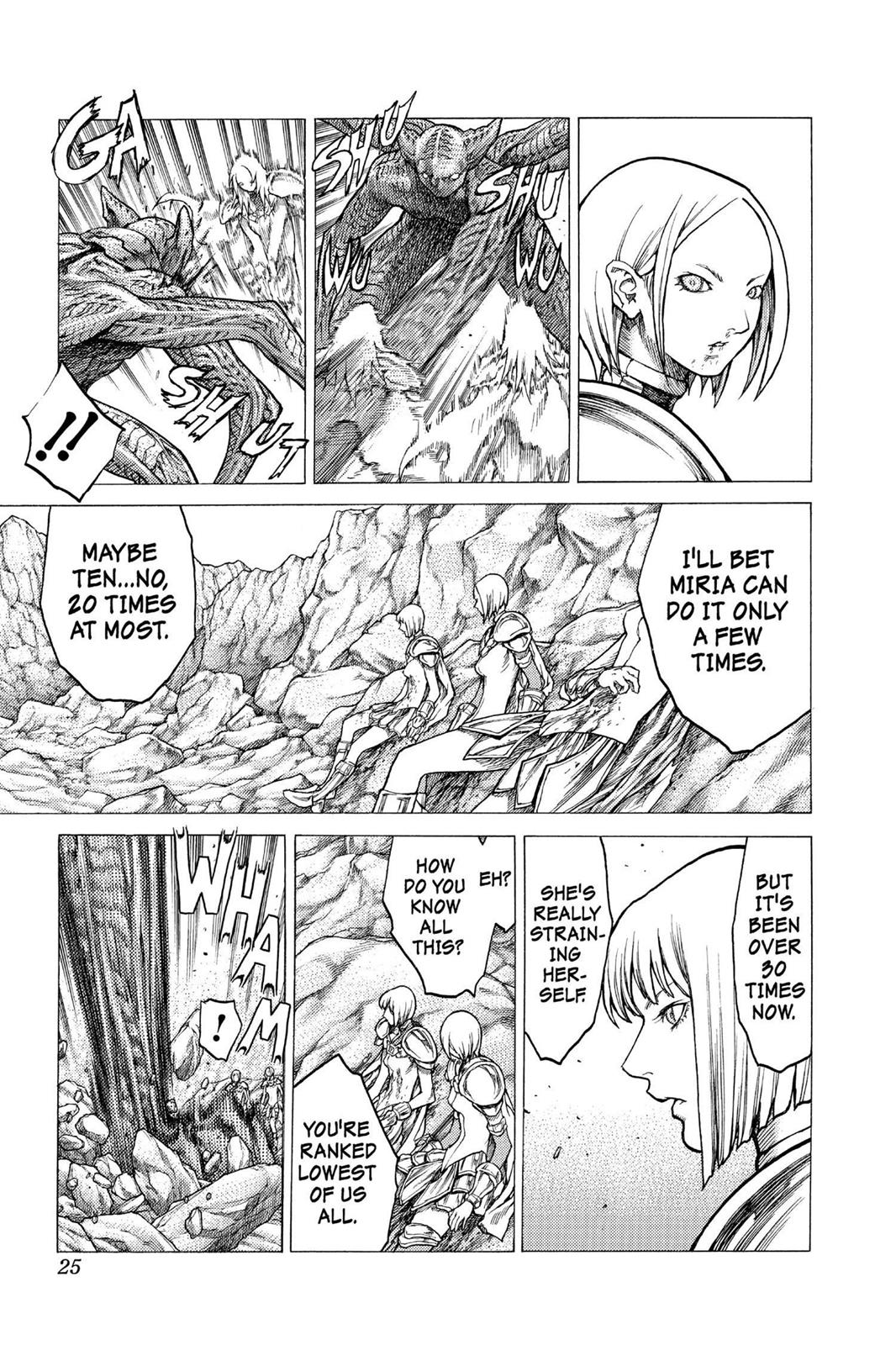 Claymore Chapter 28 - Page 24