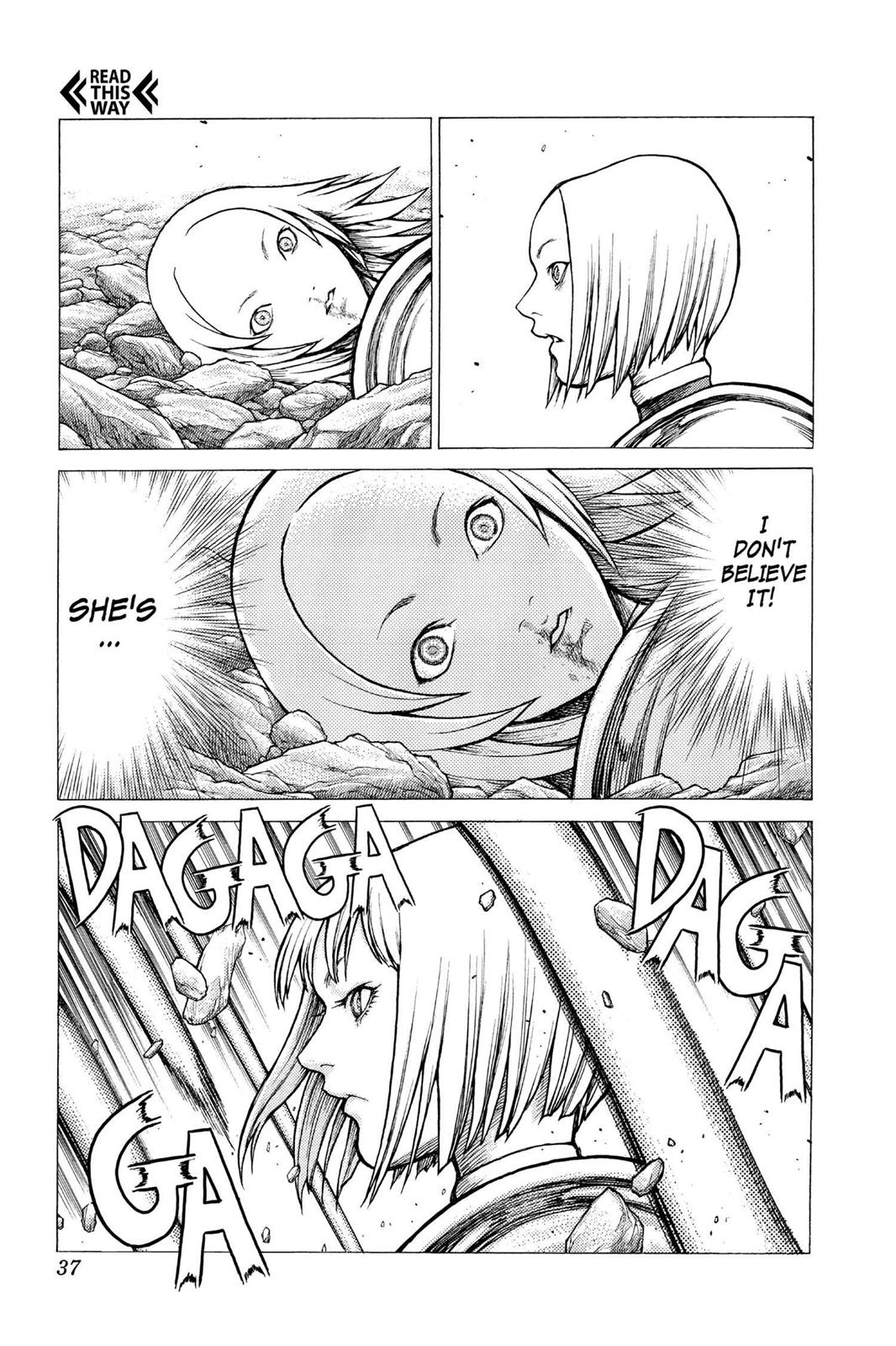 Claymore Chapter 28 - Page 35