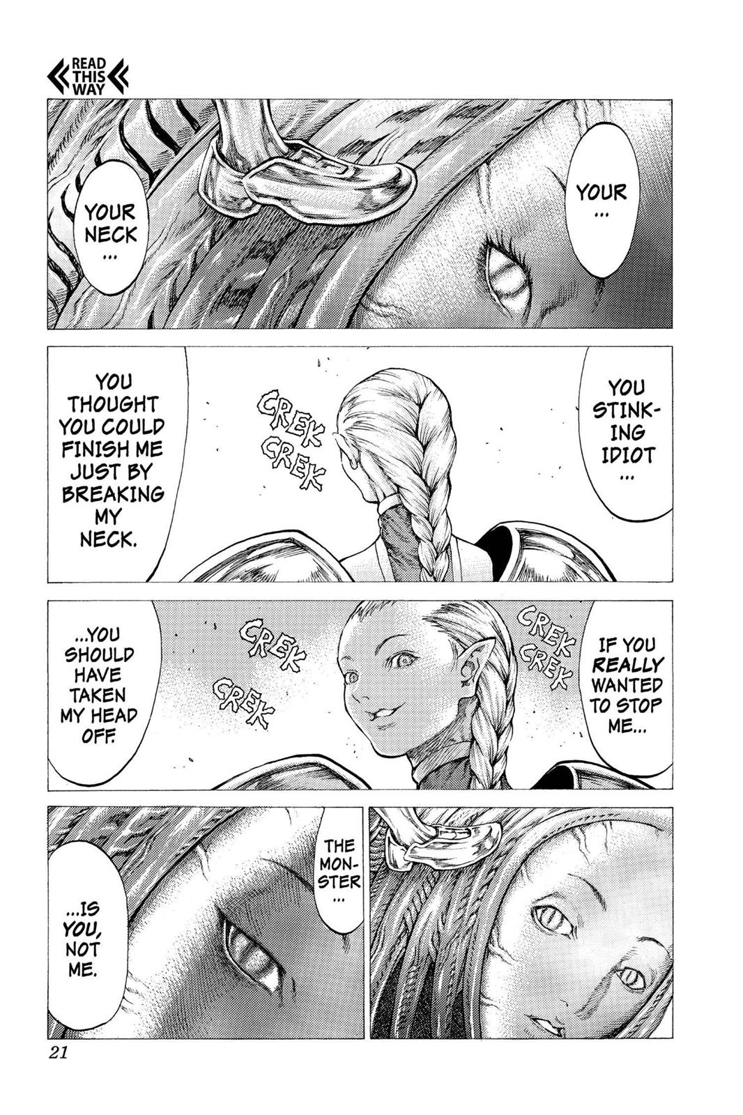 Claymore Chapter 34 - Page 20