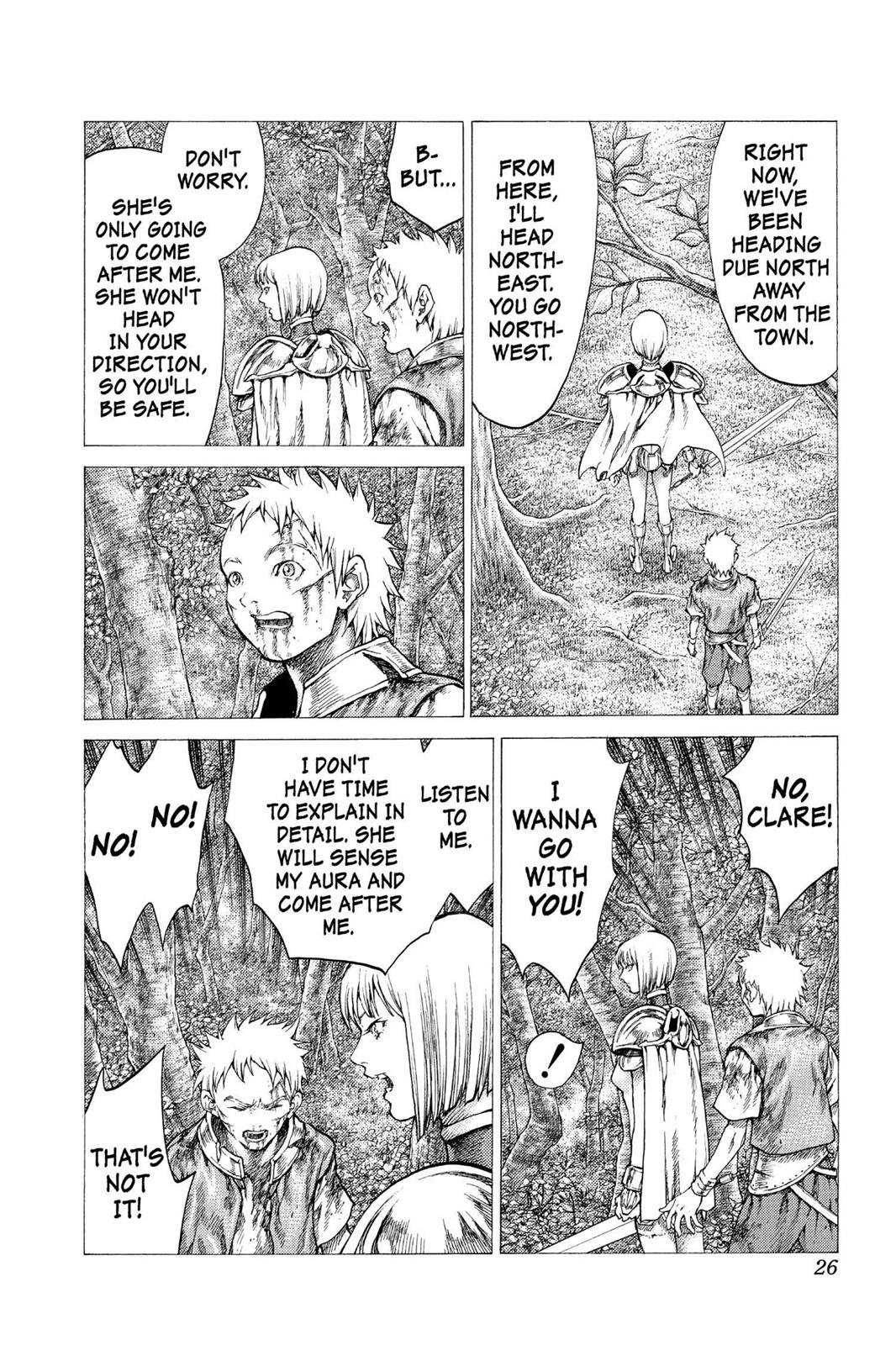 Claymore Chapter 34 - Page 24
