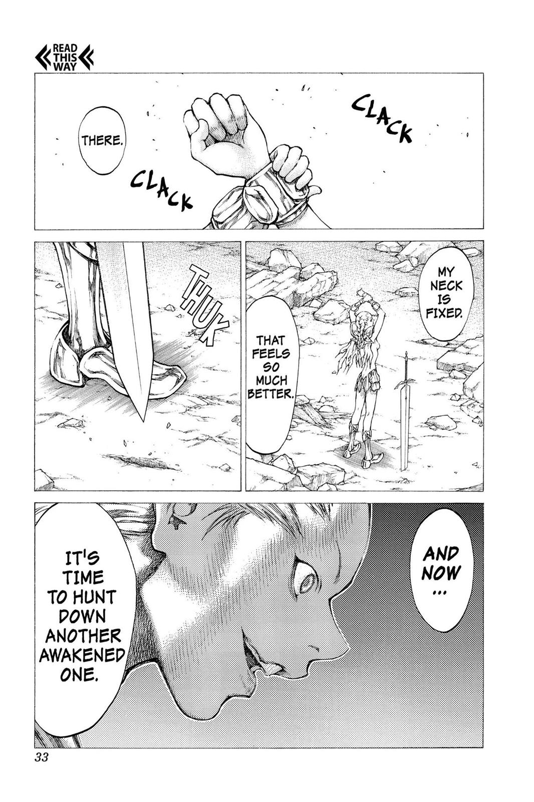Claymore Chapter 34 - Page 31