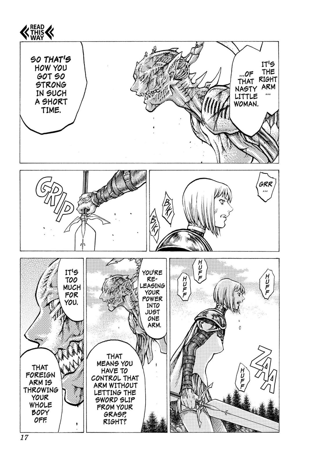 Claymore Chapter 40 - Page 16