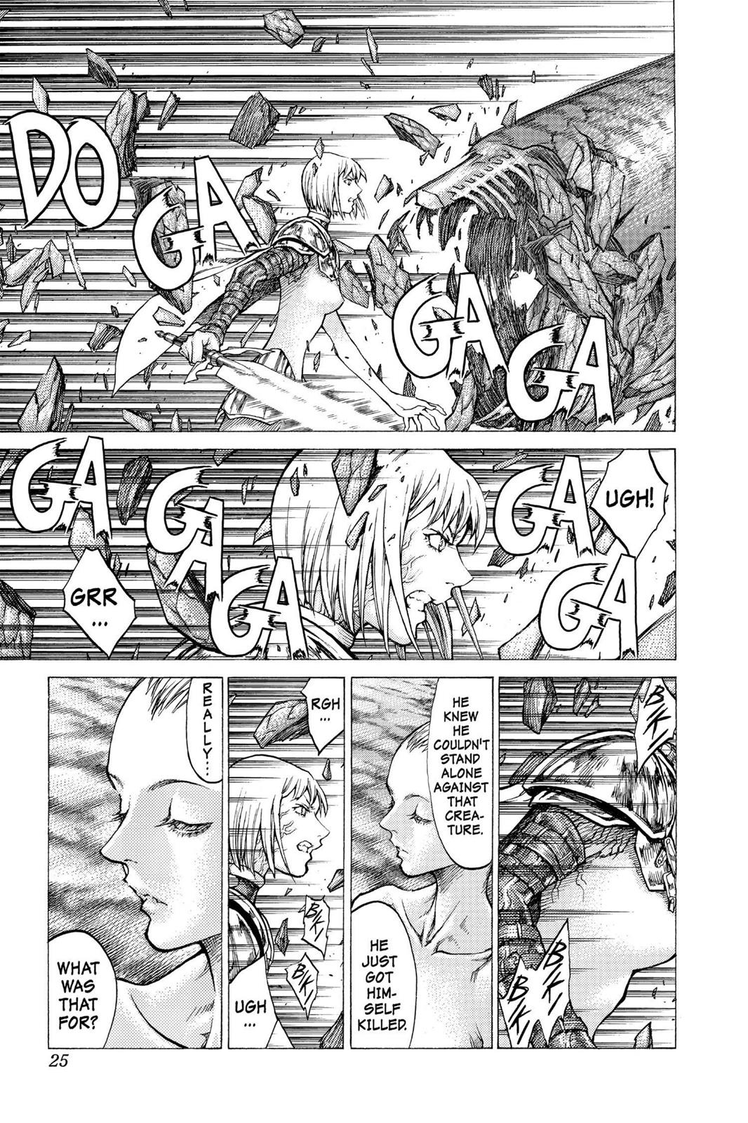 Claymore Chapter 40 - Page 24