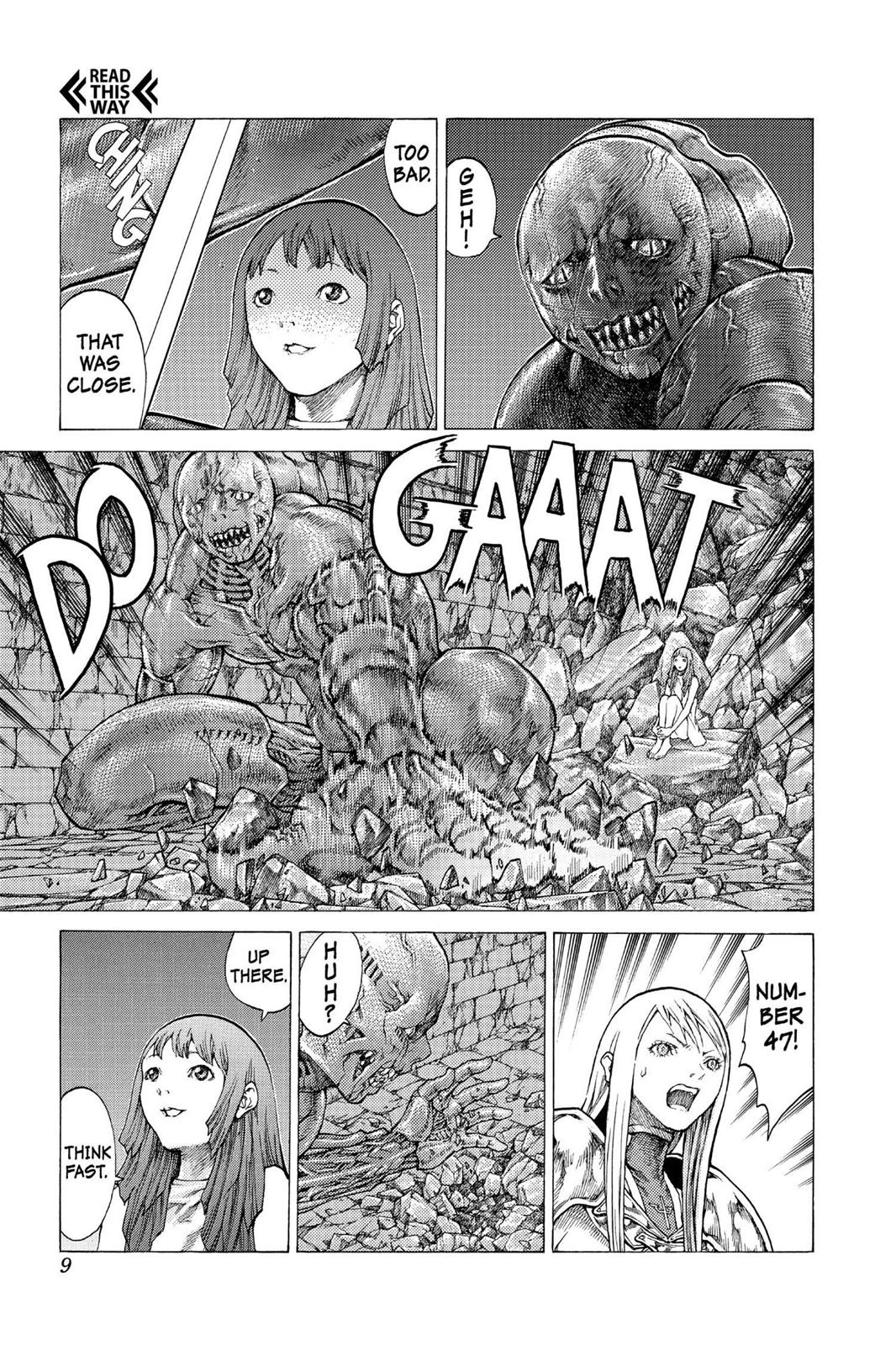Claymore Chapter 46 - Page 9