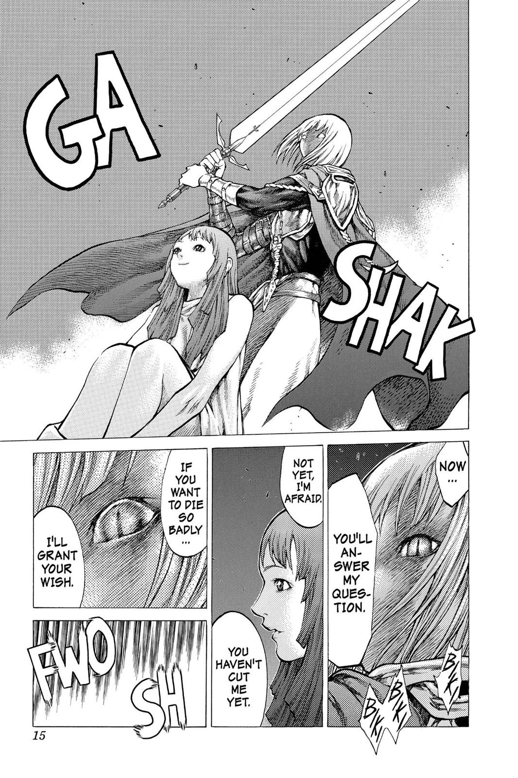 Claymore Chapter 46 - Page 15