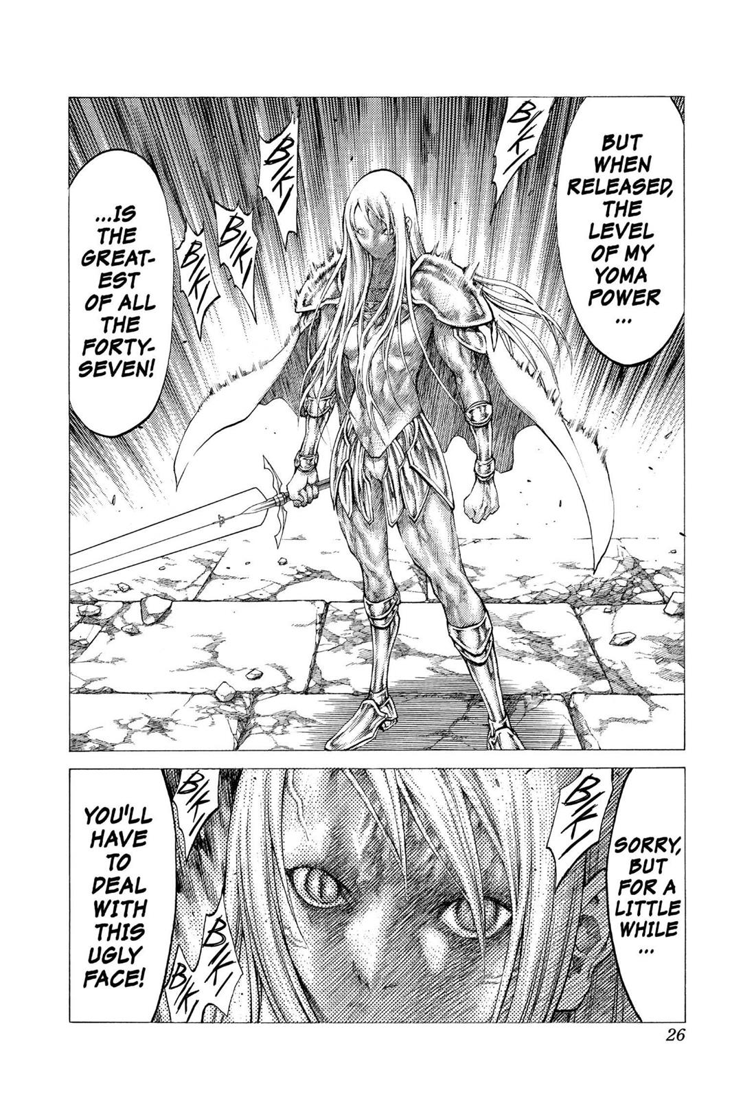 Claymore Chapter 46 - Page 26