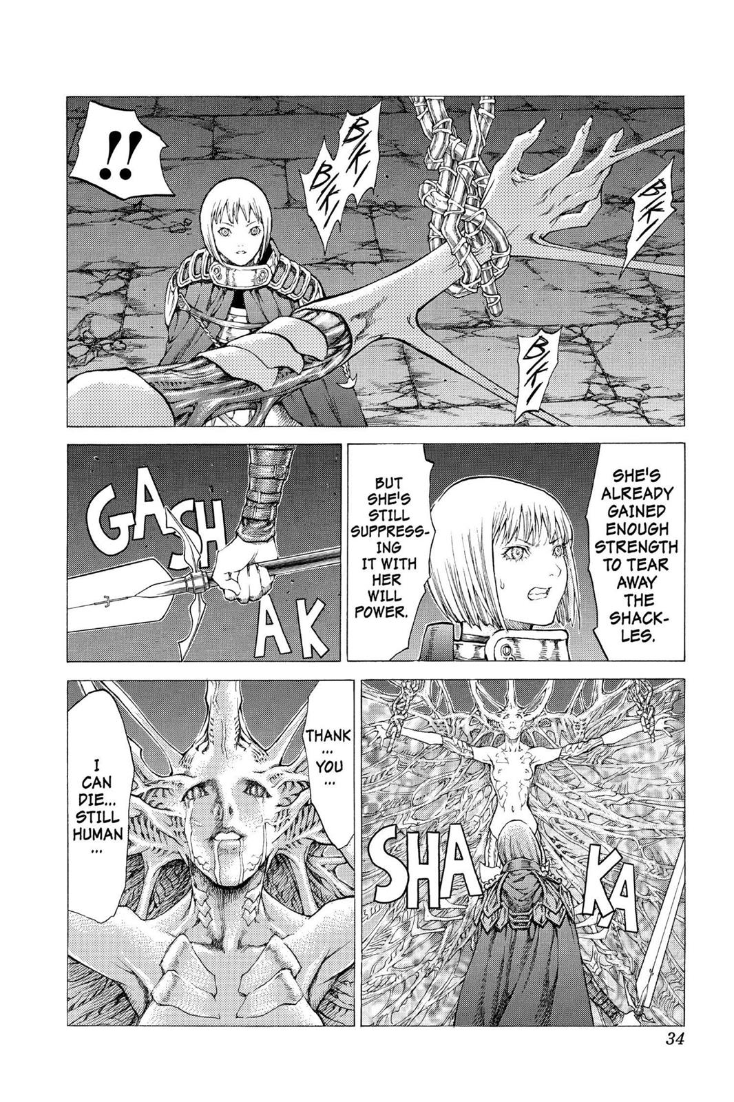 Claymore Chapter 46 - Page 33