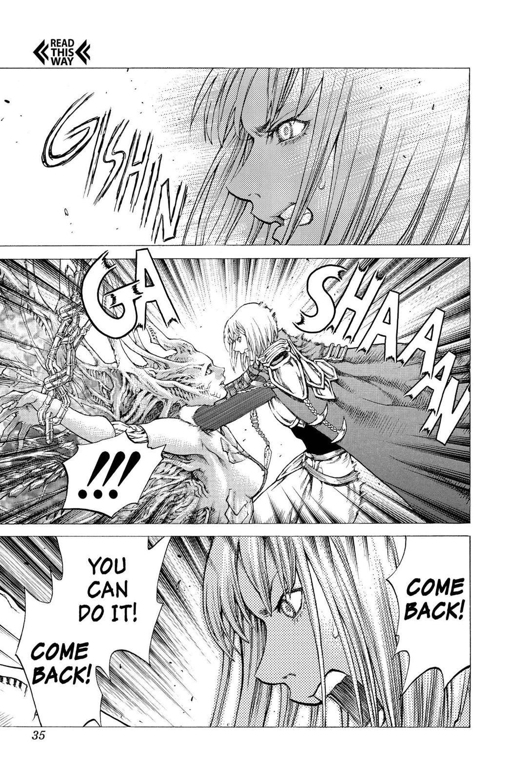 Claymore Chapter 46 - Page 34