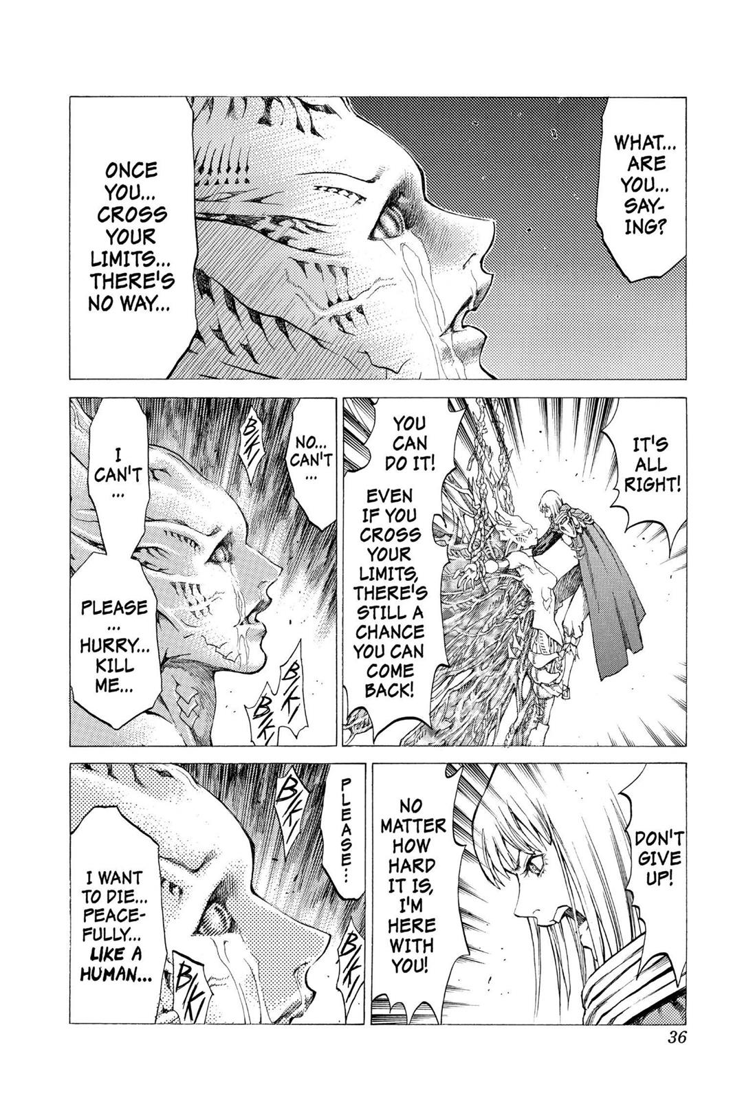 Claymore Chapter 46 - Page 35