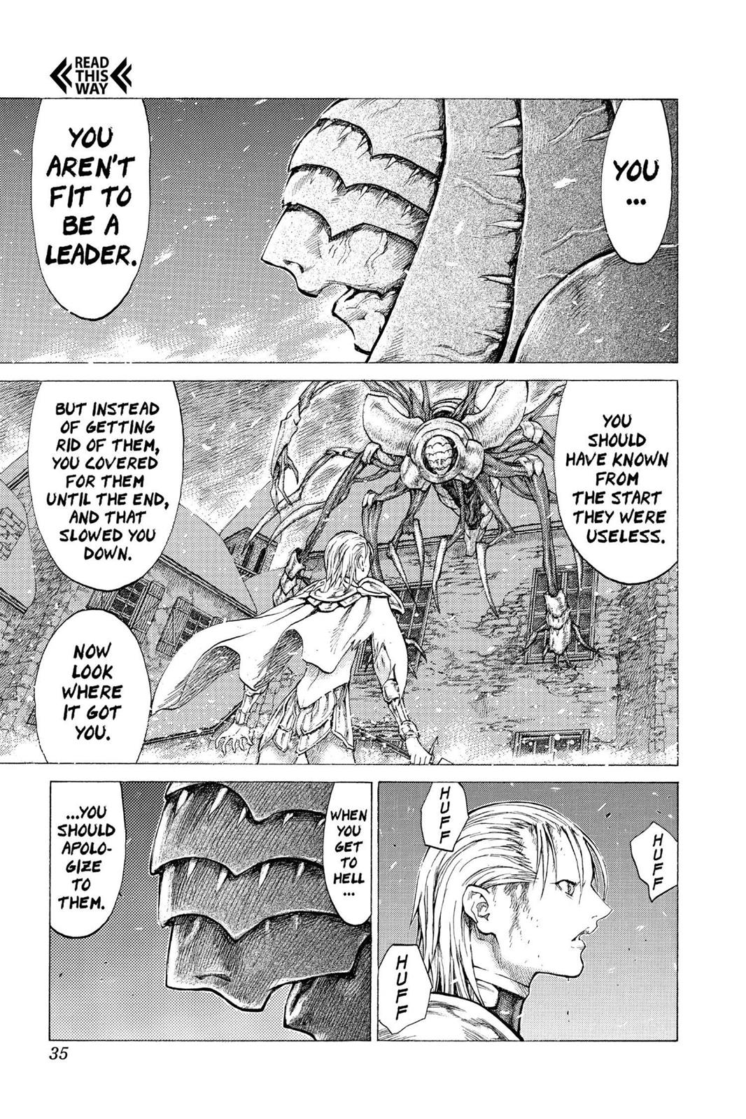 Claymore Chapter 52 - Page 33