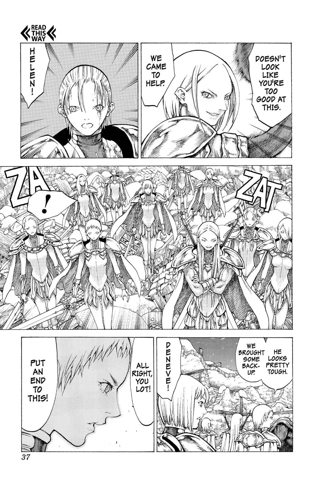 Claymore Chapter 52 - Page 35