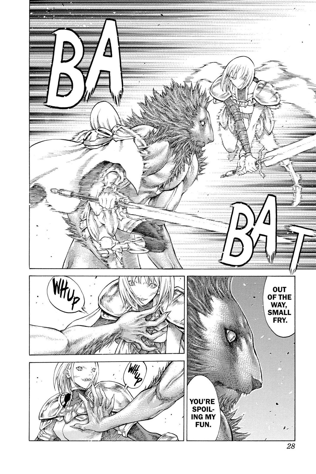 Claymore Chapter 58 - Page 28