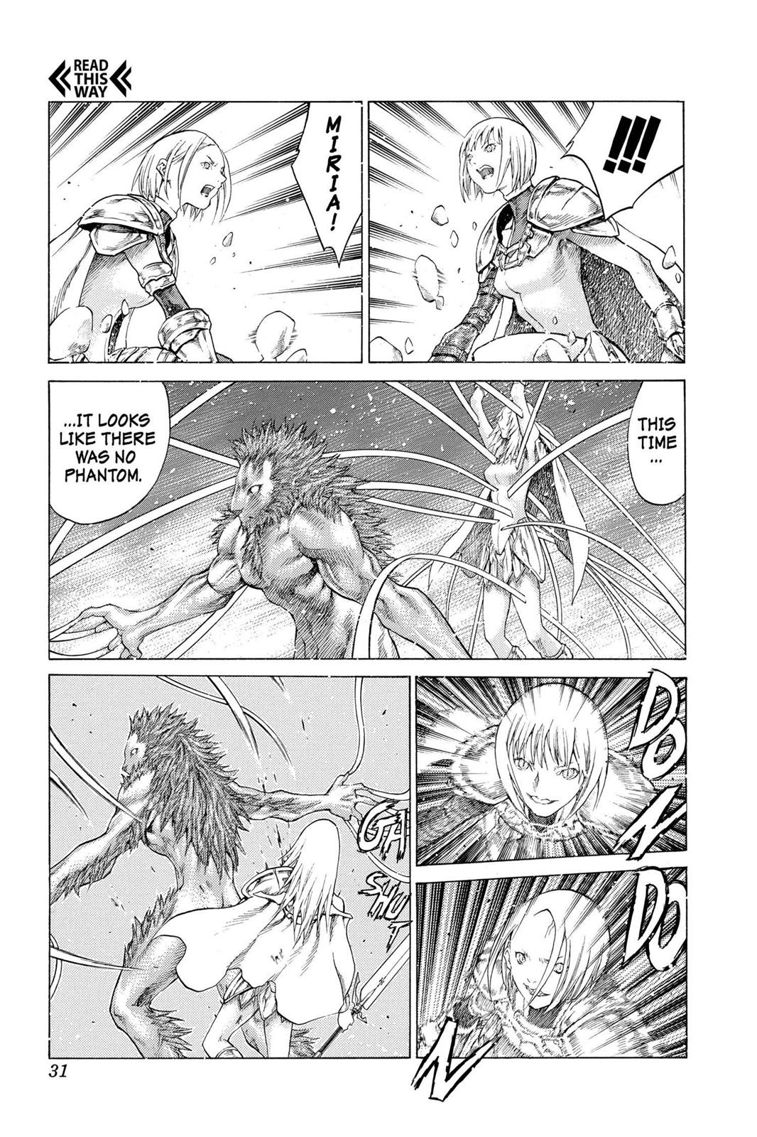Claymore Chapter 58 - Page 31