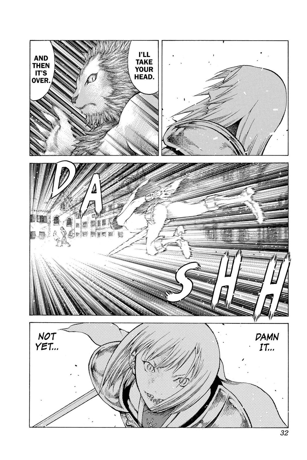 Claymore Chapter 58 - Page 32