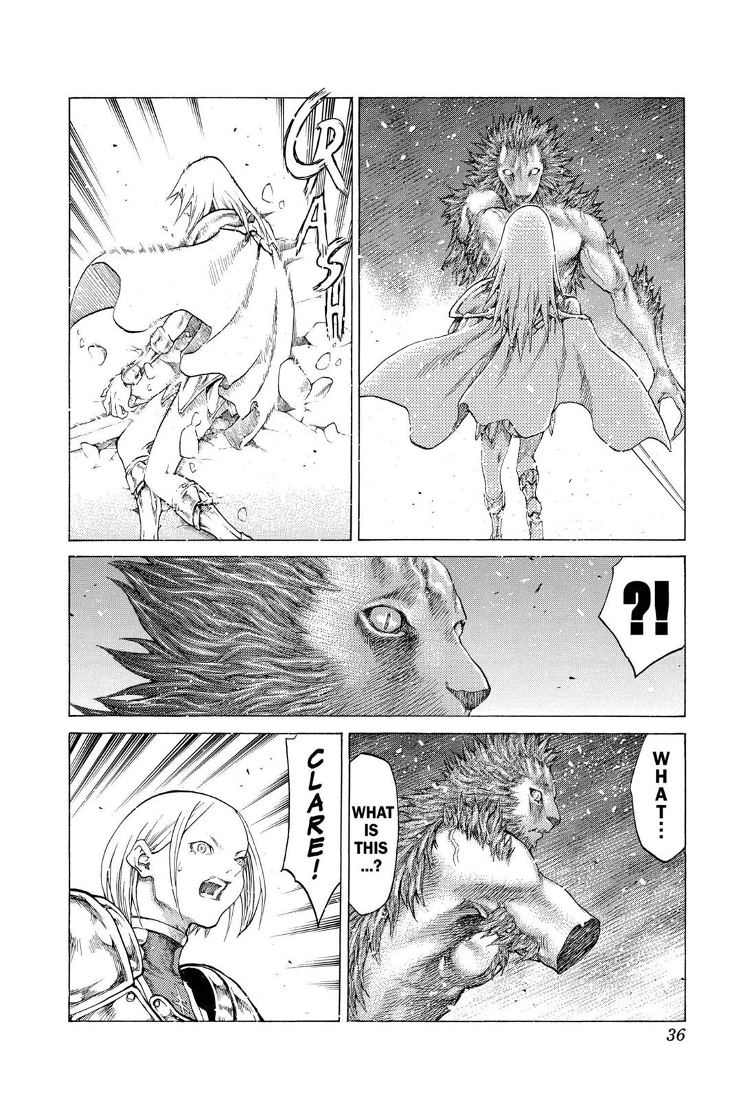 Claymore Chapter 58 - Page 35