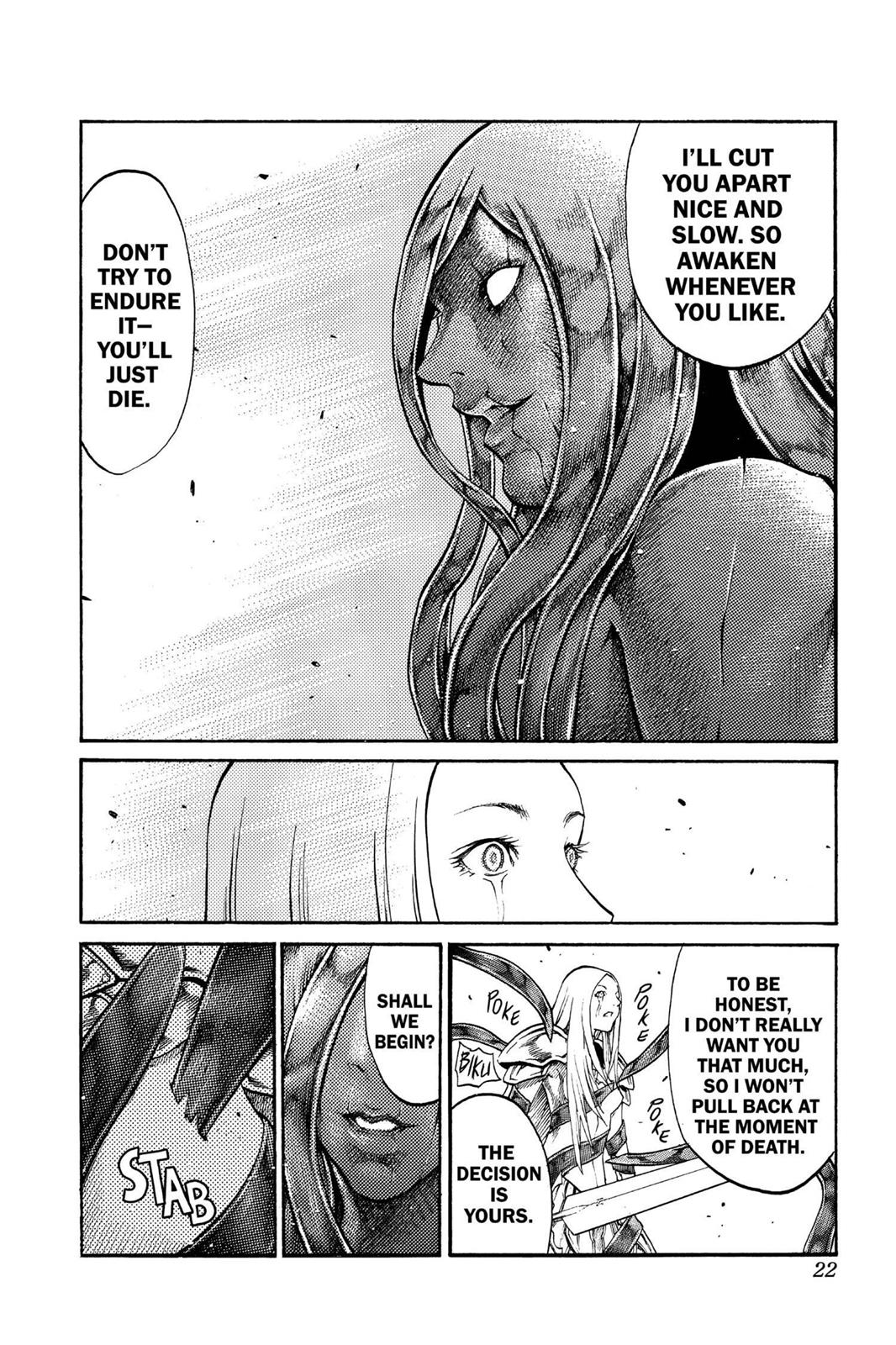 Claymore Chapter 70 - Page 22