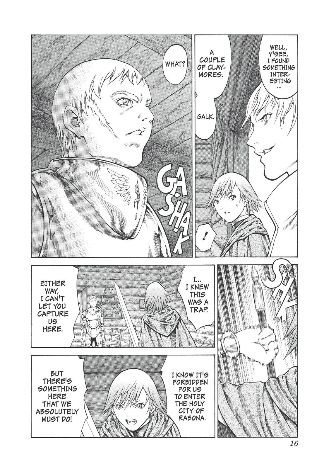 Claymore Chapter 74 - Page 16
