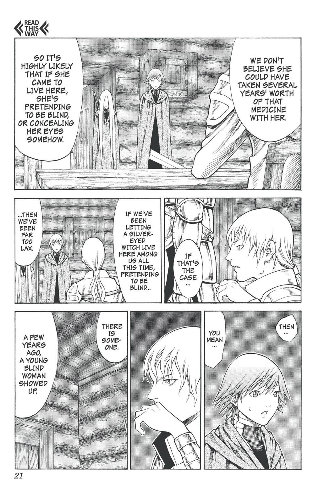 Claymore Chapter 74 - Page 21