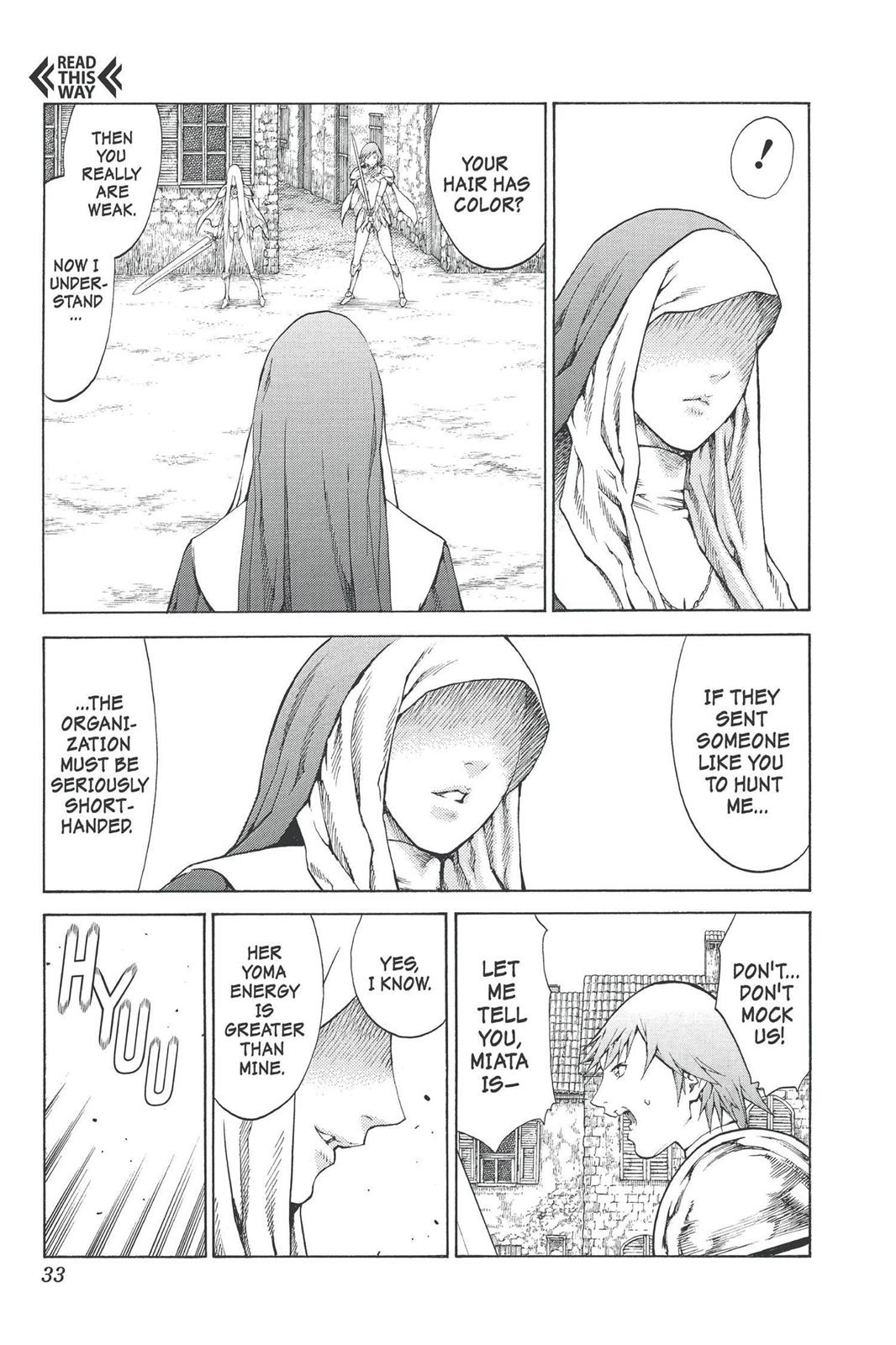 Claymore Chapter 74 - Page 33
