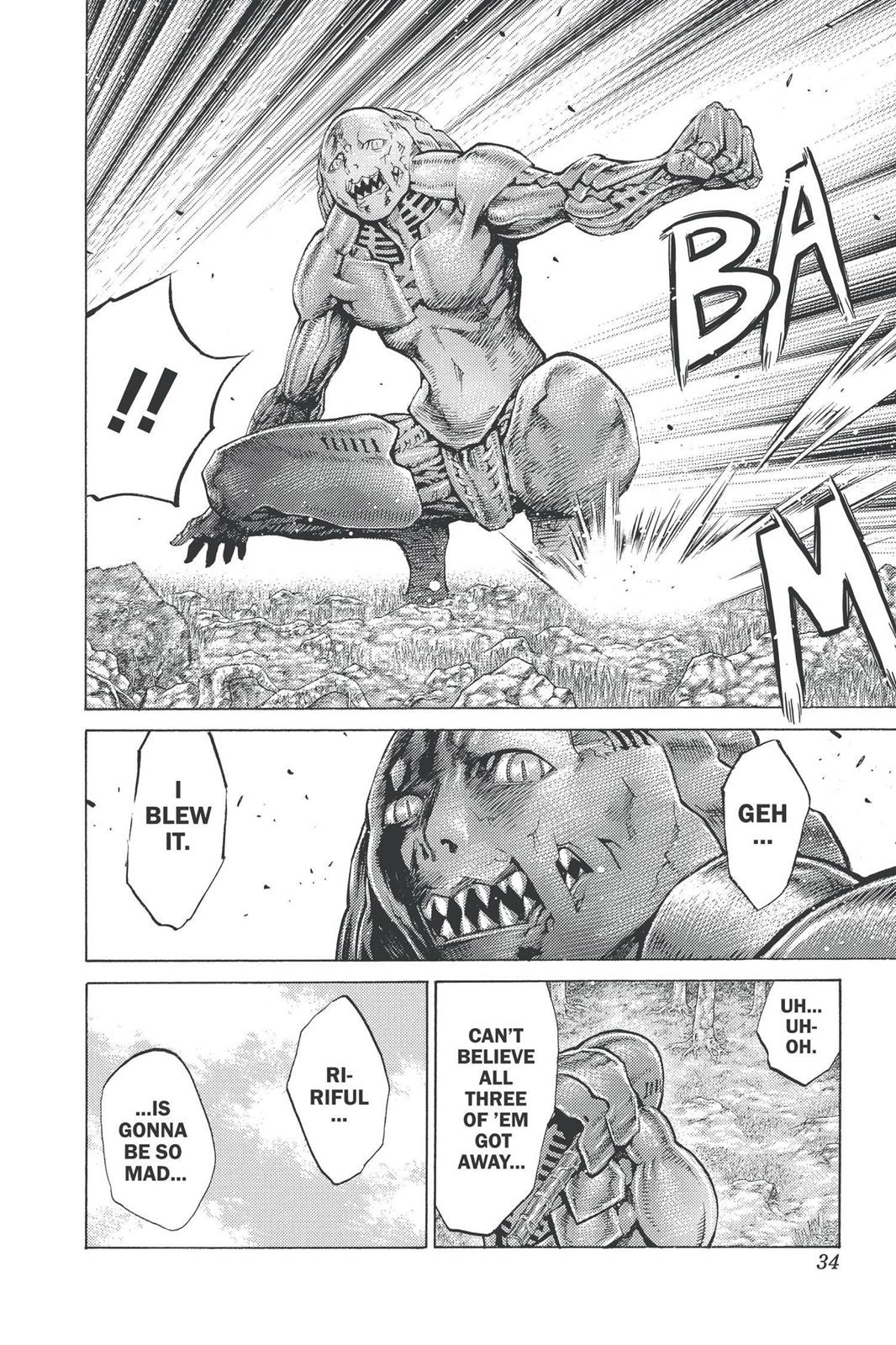 Claymore Chapter 90 - Page 34