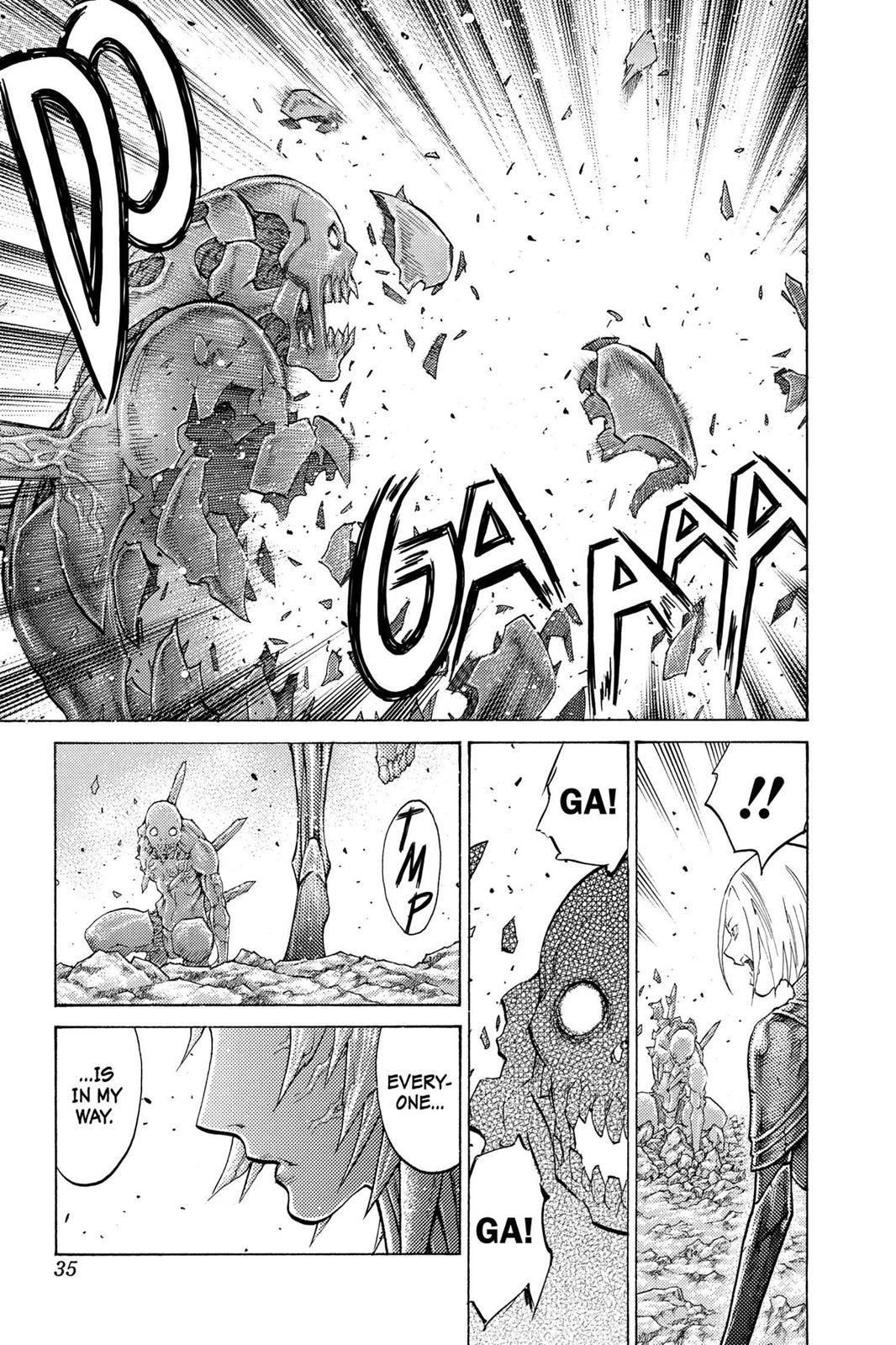 Claymore Chapter 102 - Page 33